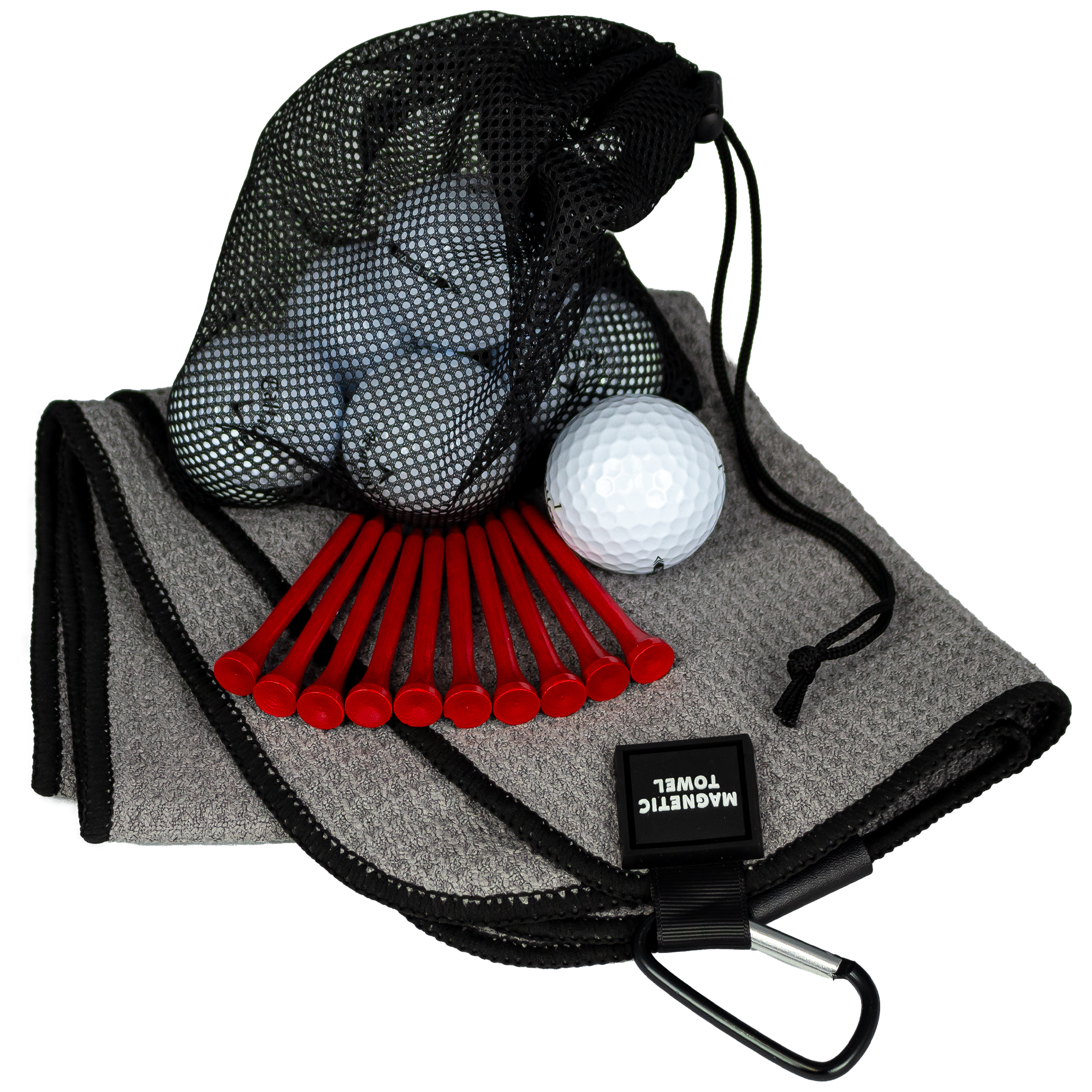 Maggy Towel Kit with Callaway Supersoft Golf Balls 1