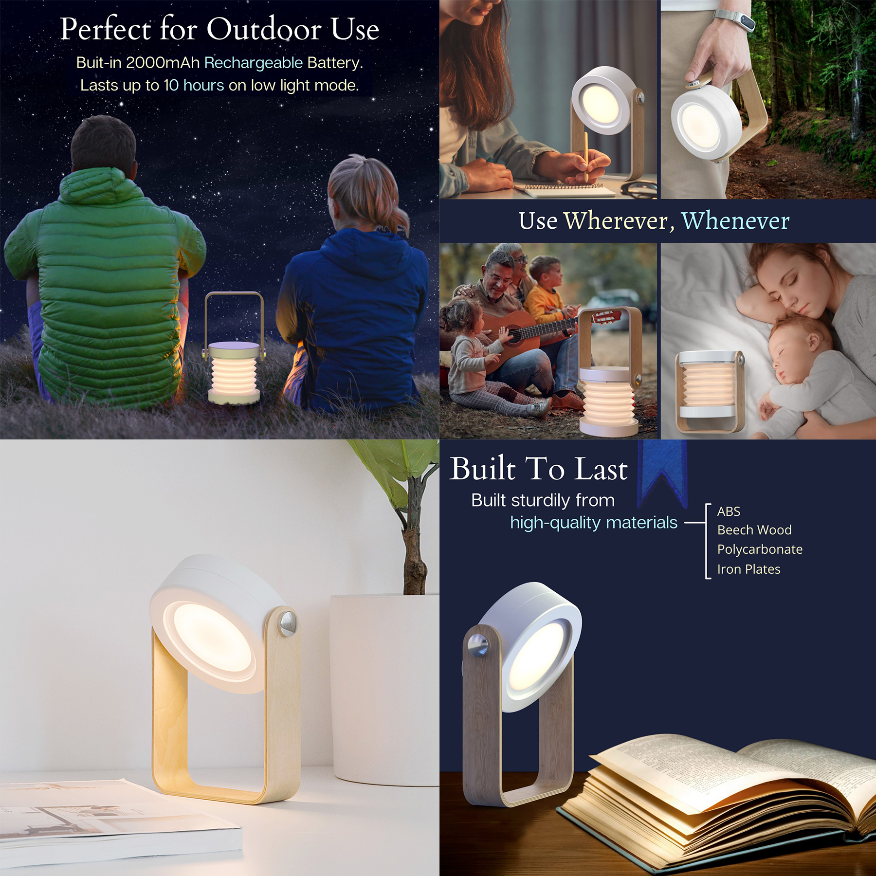 Rechargeable LED Lantern Lamp 2