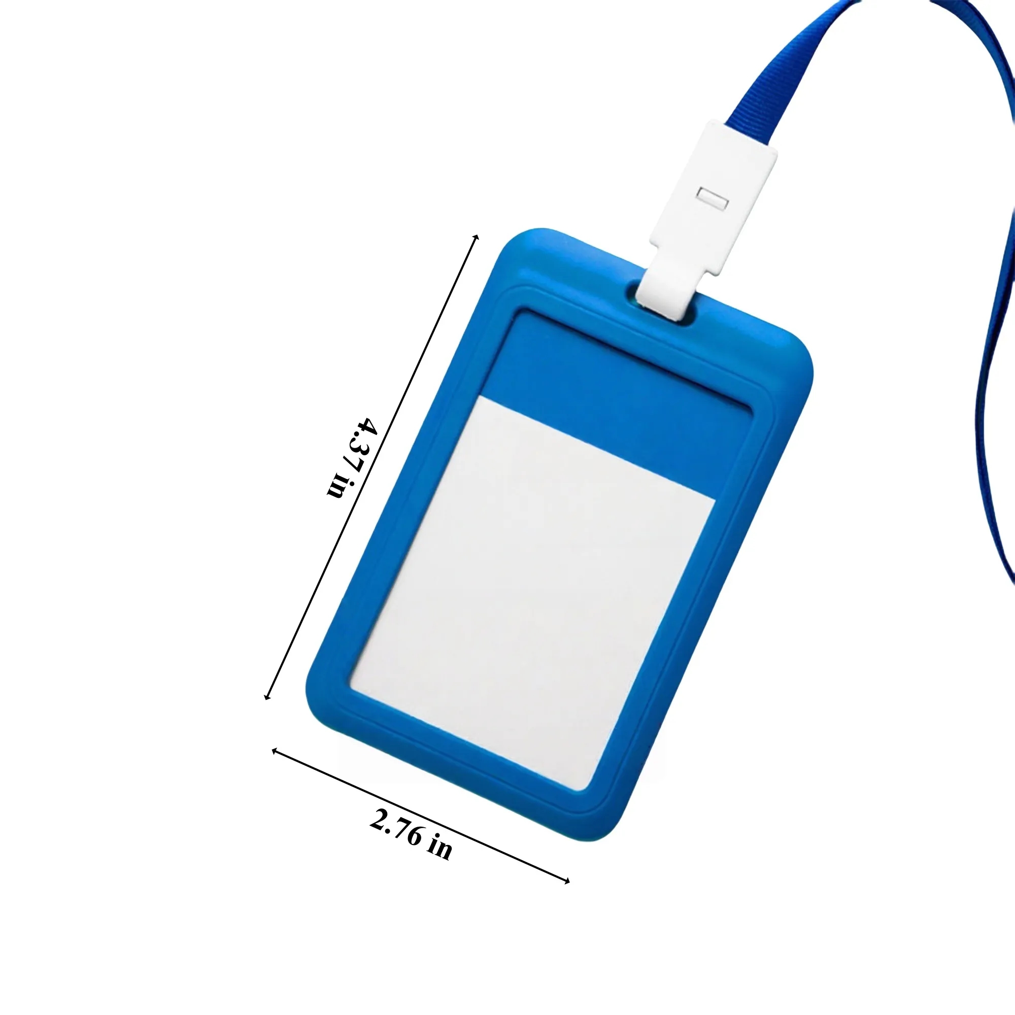 ID Card Holder Work Badge With Lanyard 2