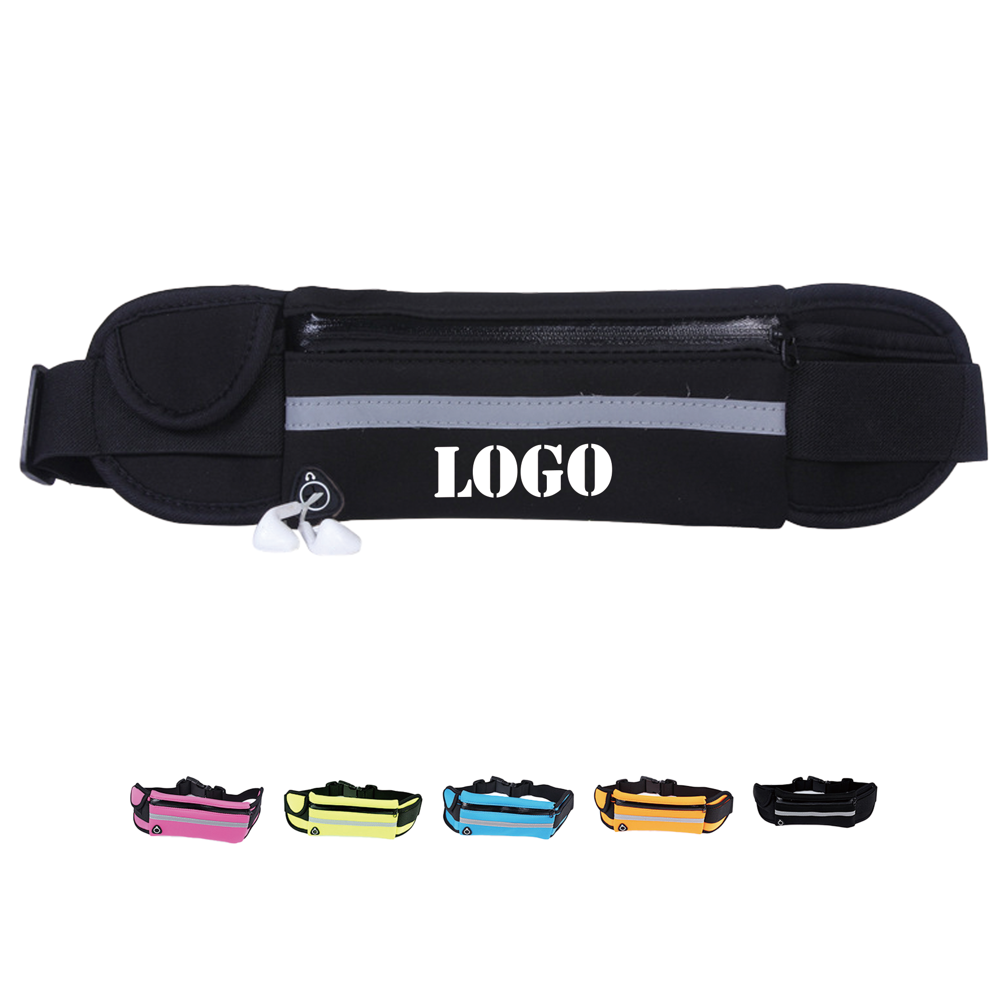 Waterproof Outdoor Sports Waist Bag with Phone Hole 2