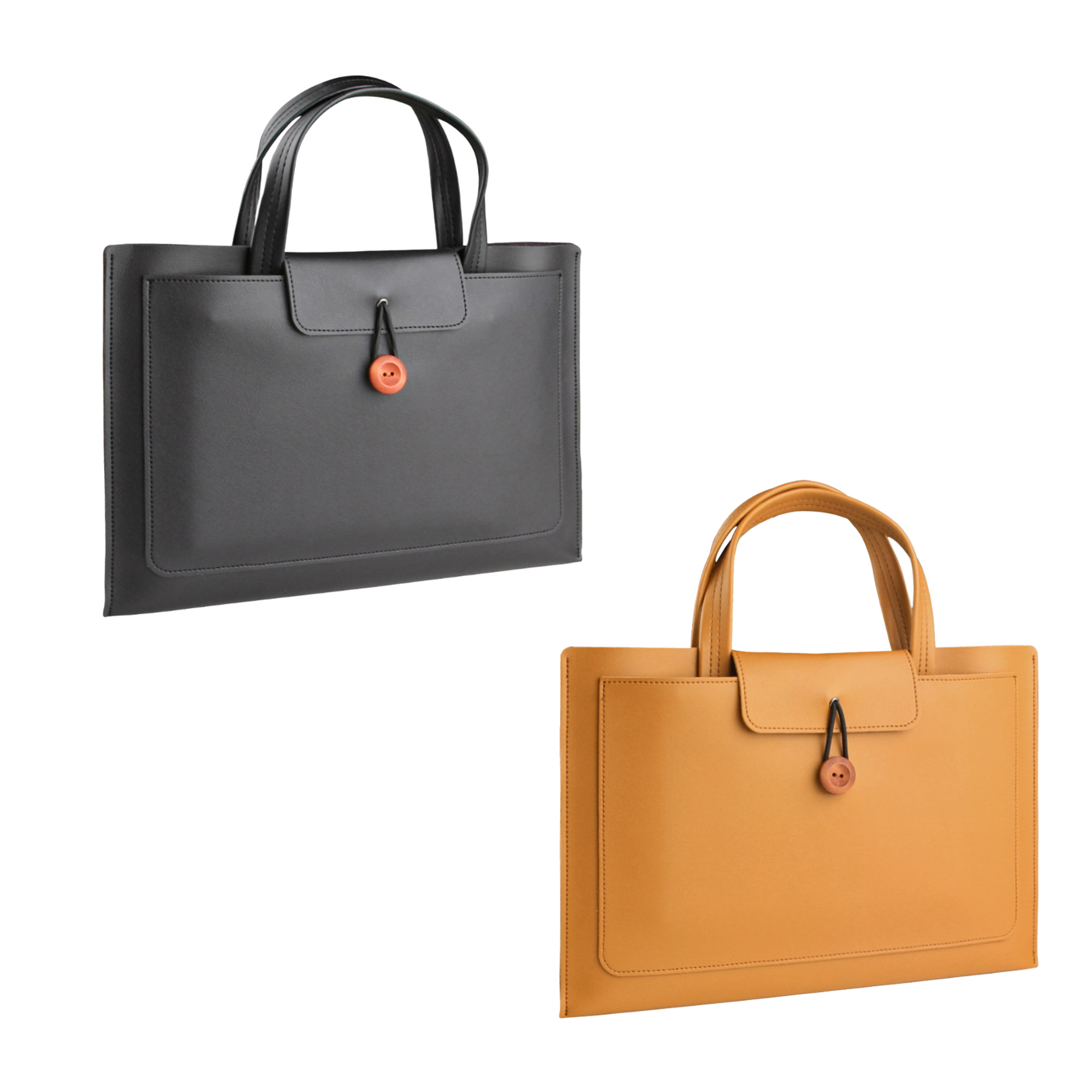 16-Inch Business PU Laptop Bag 6