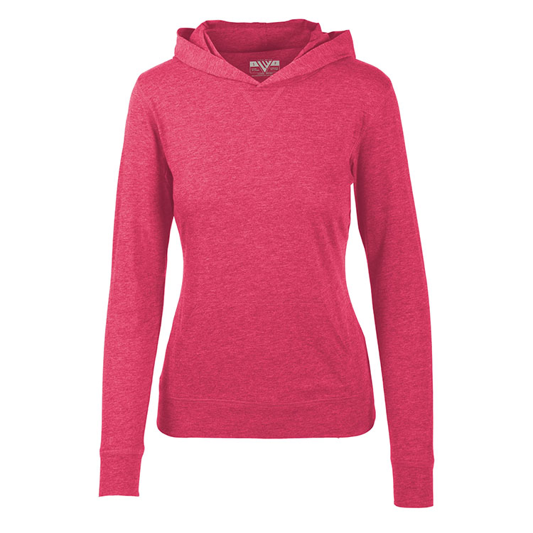 Levelwear Ladies Recovery Long Sleeve Hooded Shirt, custom hoodie or sweatshirt with logo imprint 10