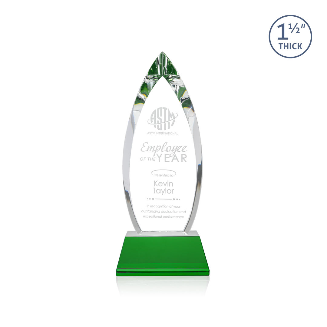 Fortier Award on Entwhistle Base - Green 4
