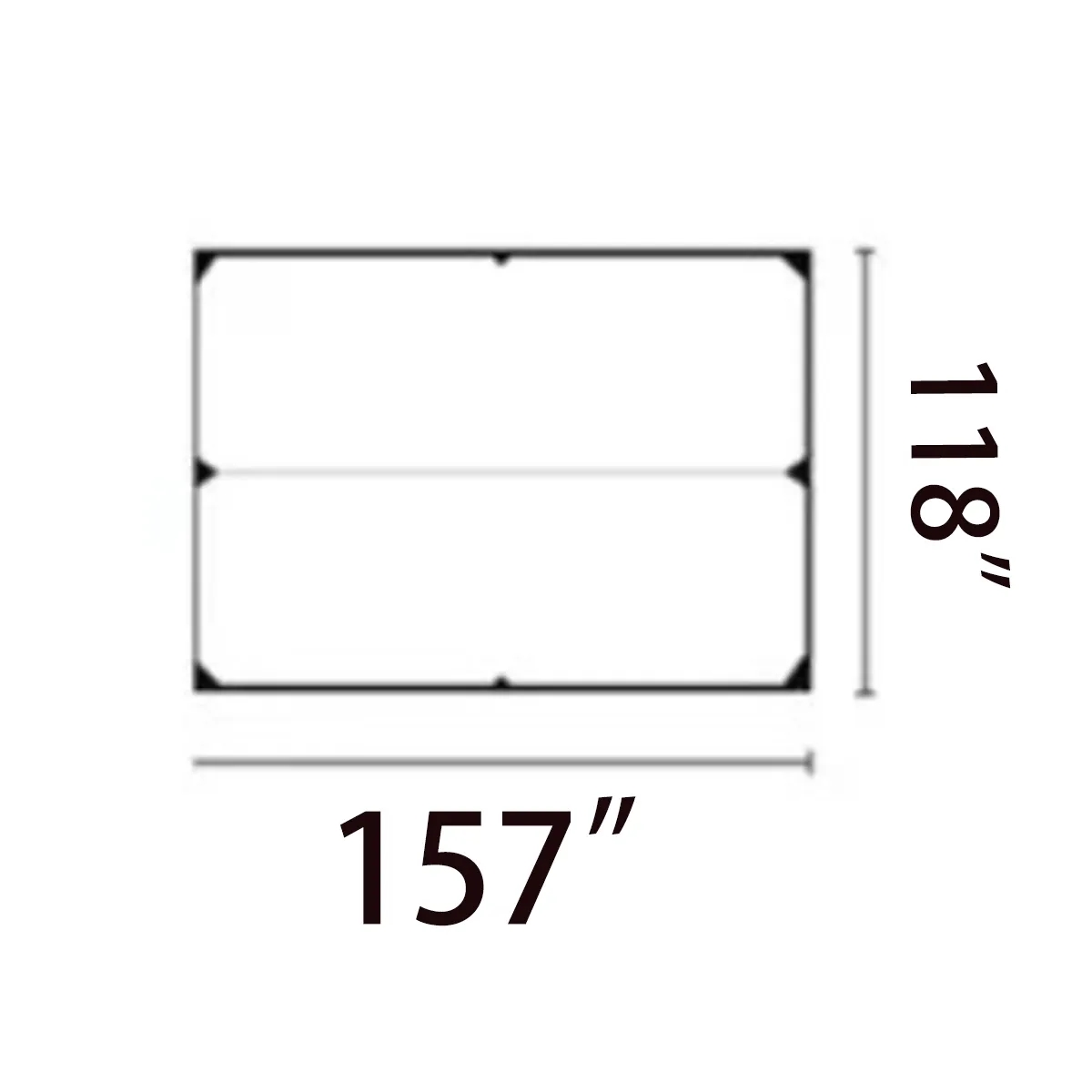 Camping Tent Cloth Lightweight Waterproof Outdoor Sunshade 3