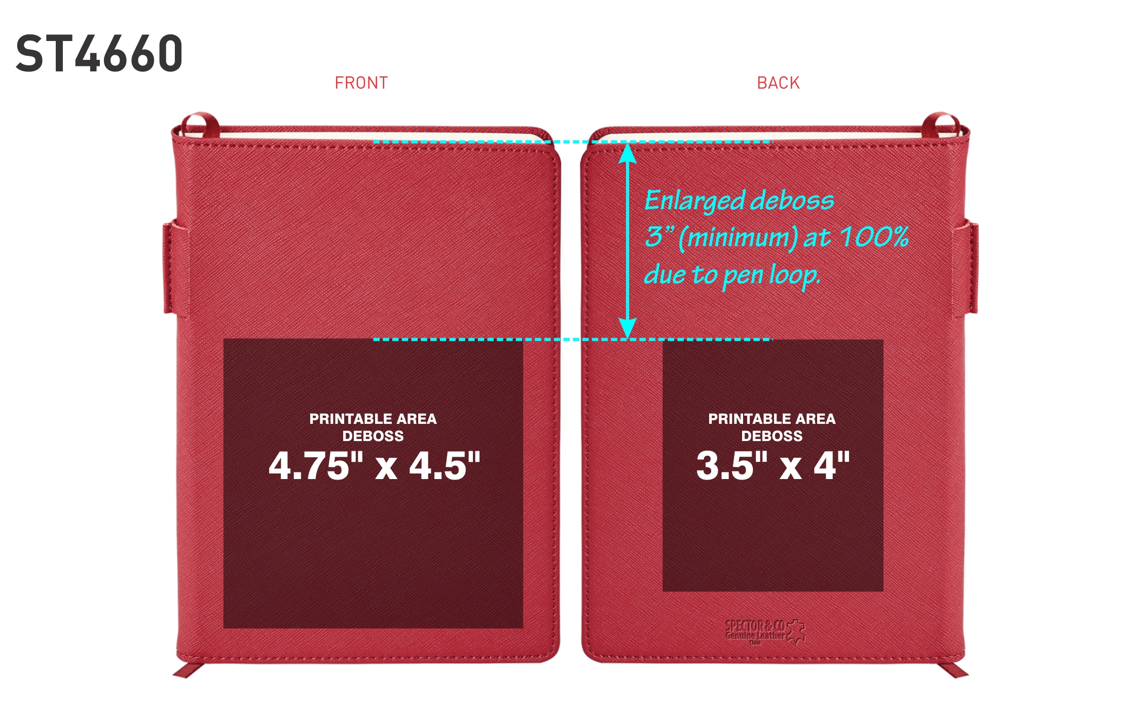 Genuine leather non-refillable journal 29