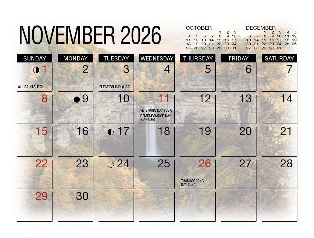 Triumph® Calendars America's Beauty Desk Calendar 19