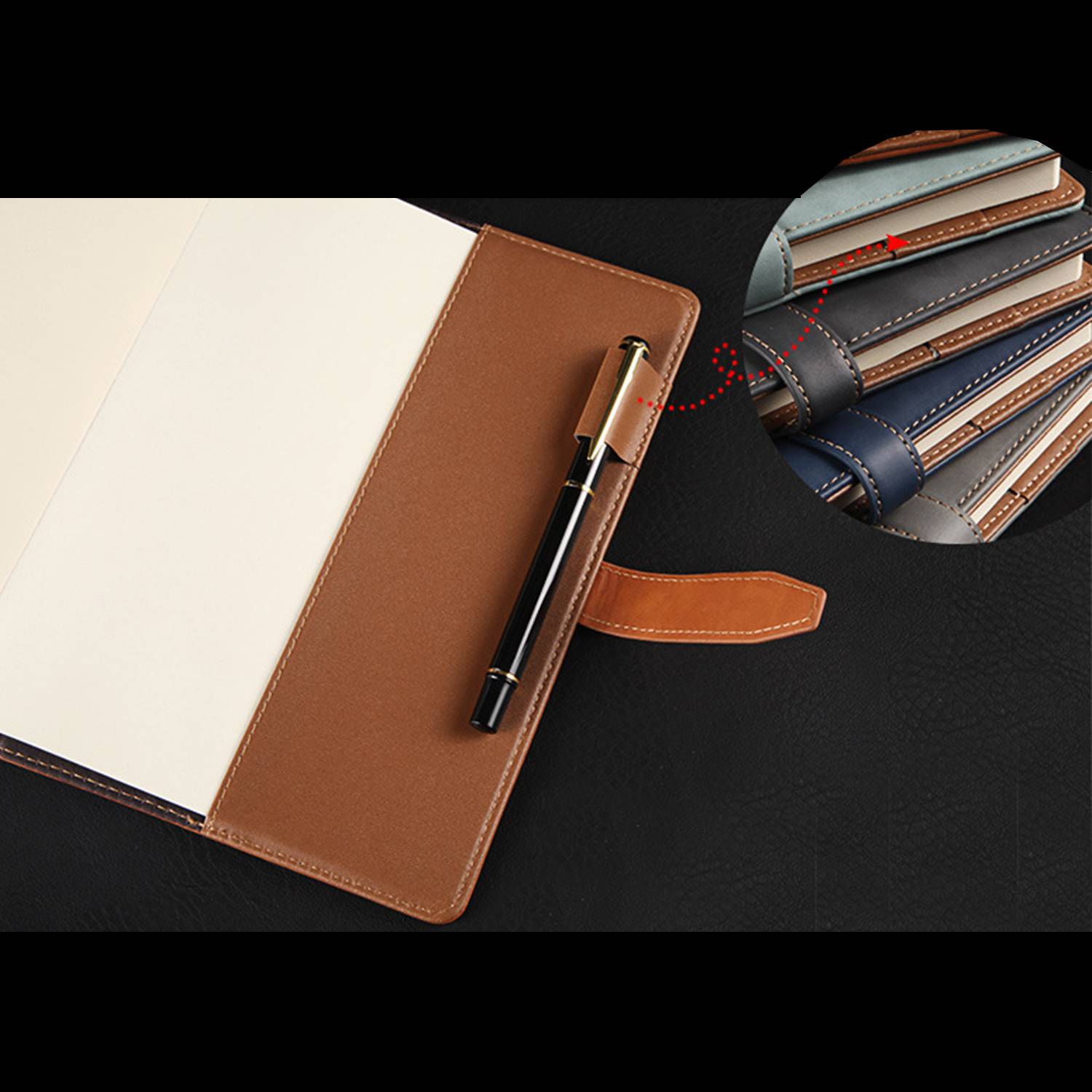 A6 PU Leather Journal Notebooks 2