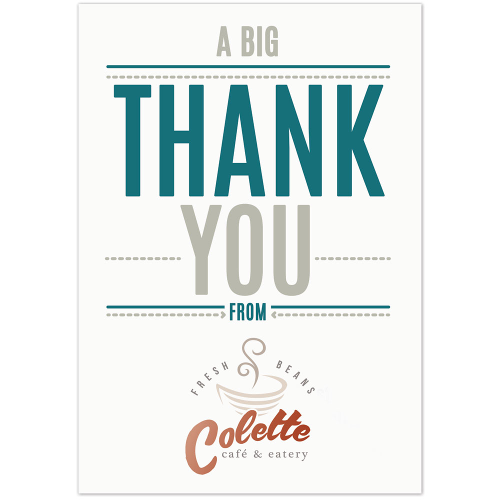 Big Thank You Greeting Card 3
