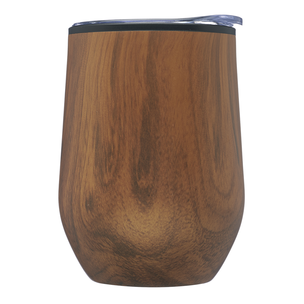 12 oz. Palmera Stemless Wine Glasses with Lid 2