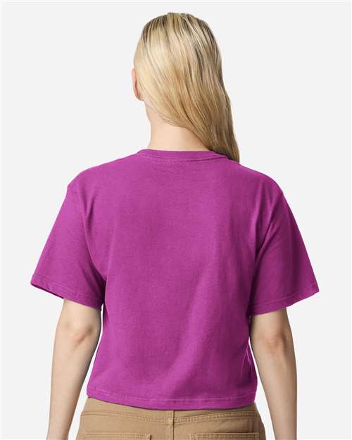 Women's Fine Jersey Mid-Length Boxy Tee - 102 130