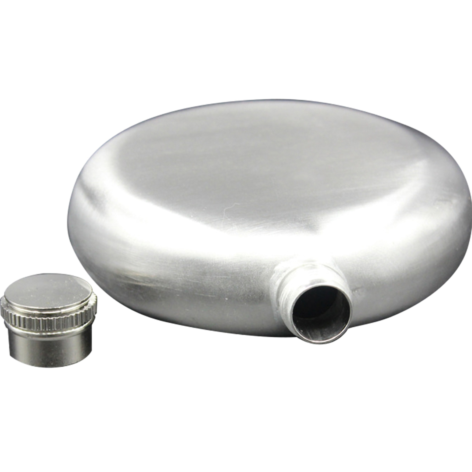 5 Oz. Stainless Steel Hip Flask, custom water bottle with logo imprint 2