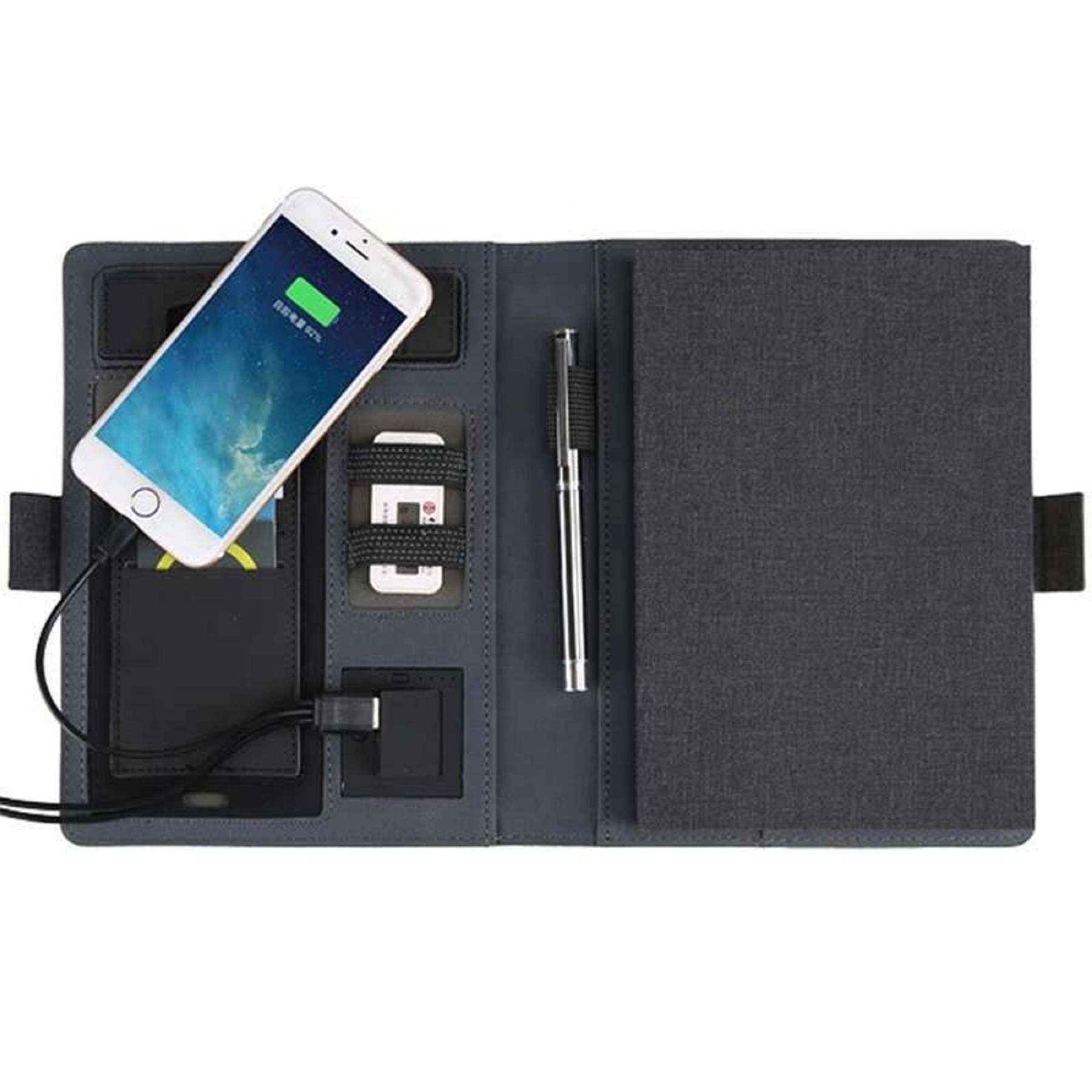 Multifunctional Notepad with Power Bank and Wireless Charger 3