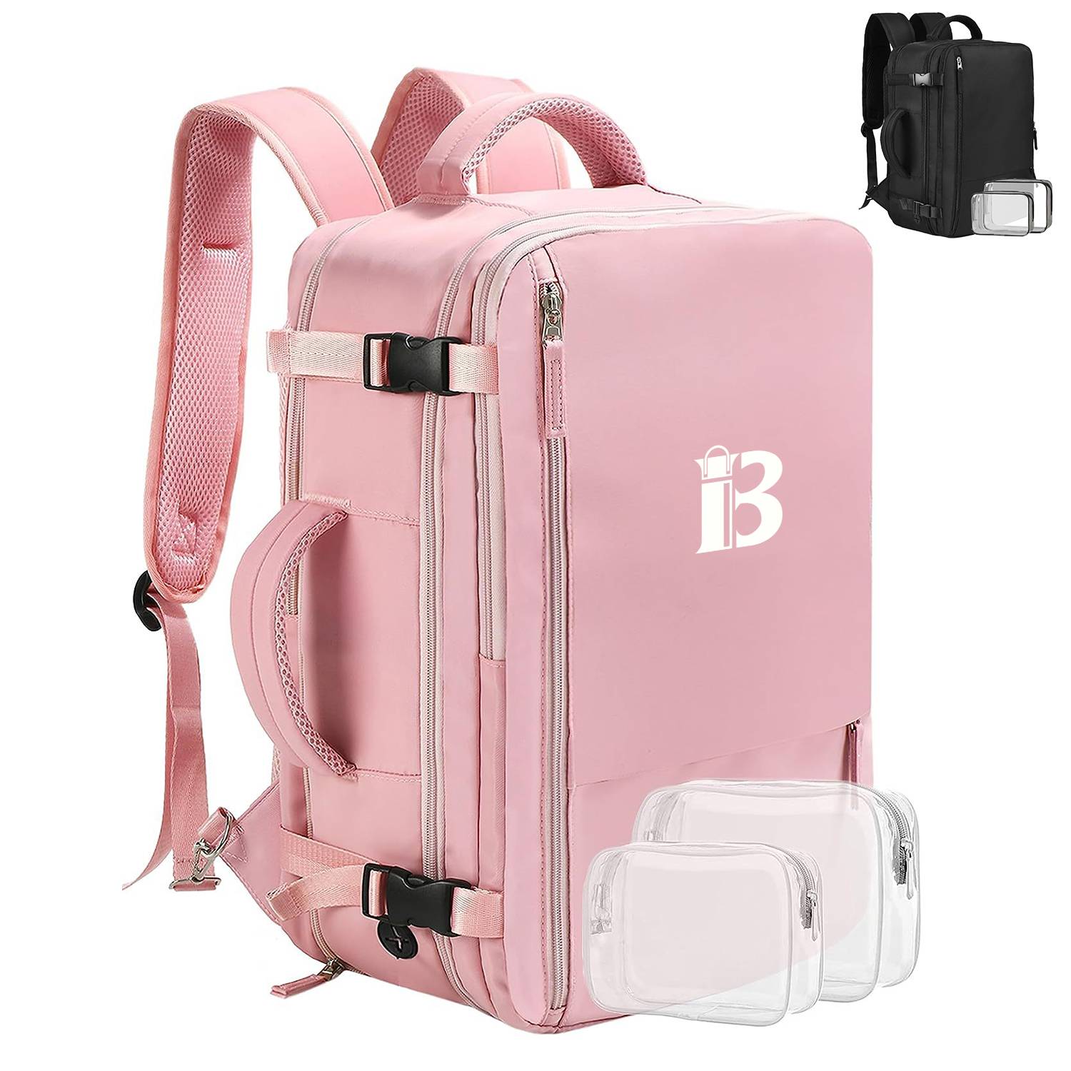 Large Travel Backpack Casual Bag for Women Flight Approved 1