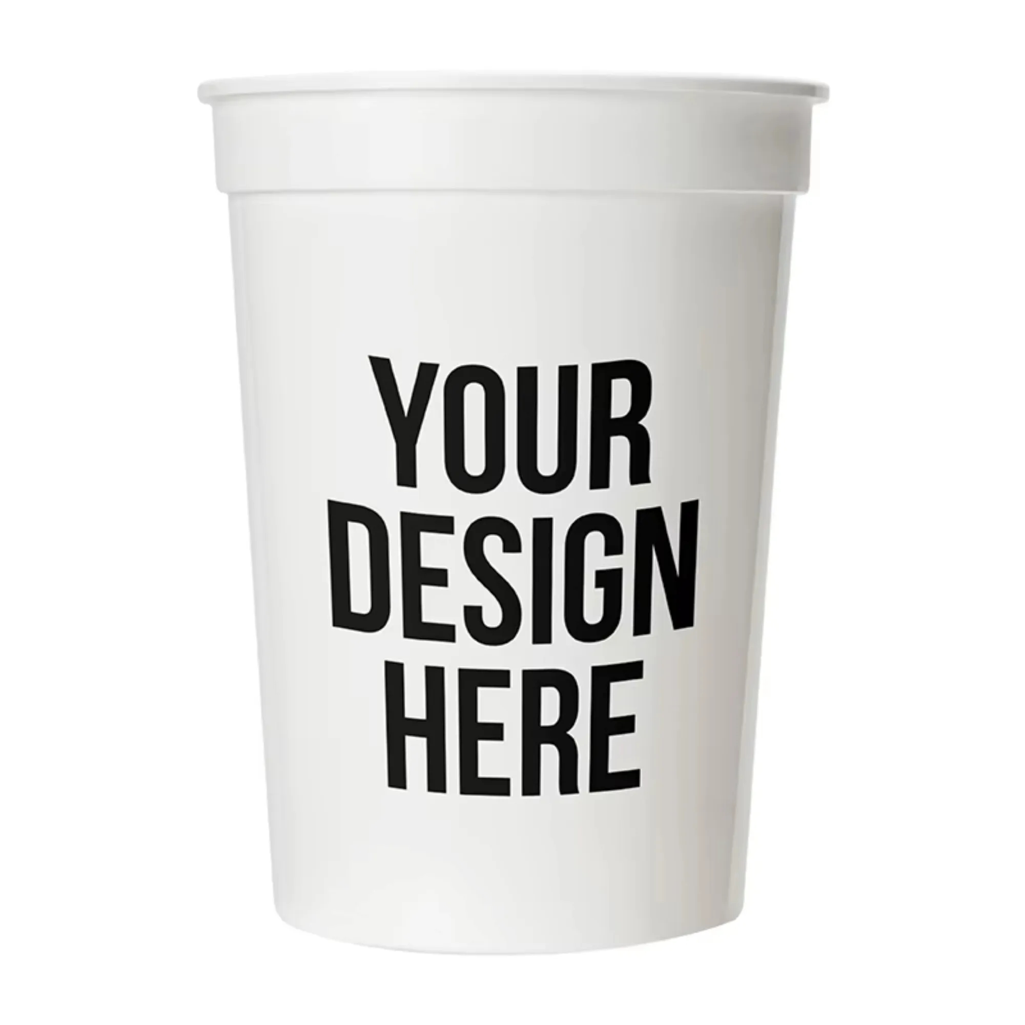 Plain Reusable Stadium Cup 8