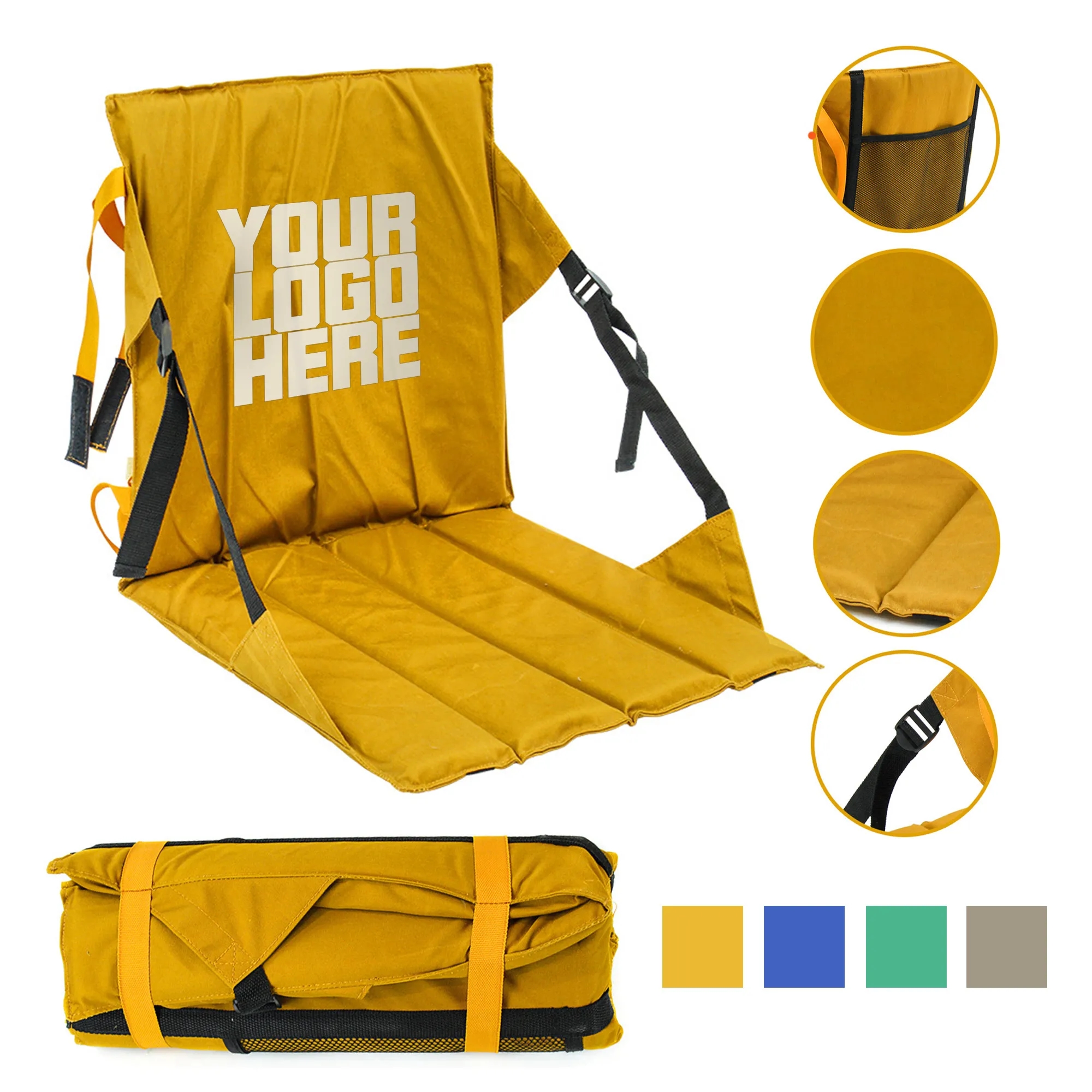 Portable Folding Foam Stadium Seat MOQ50pcs 3