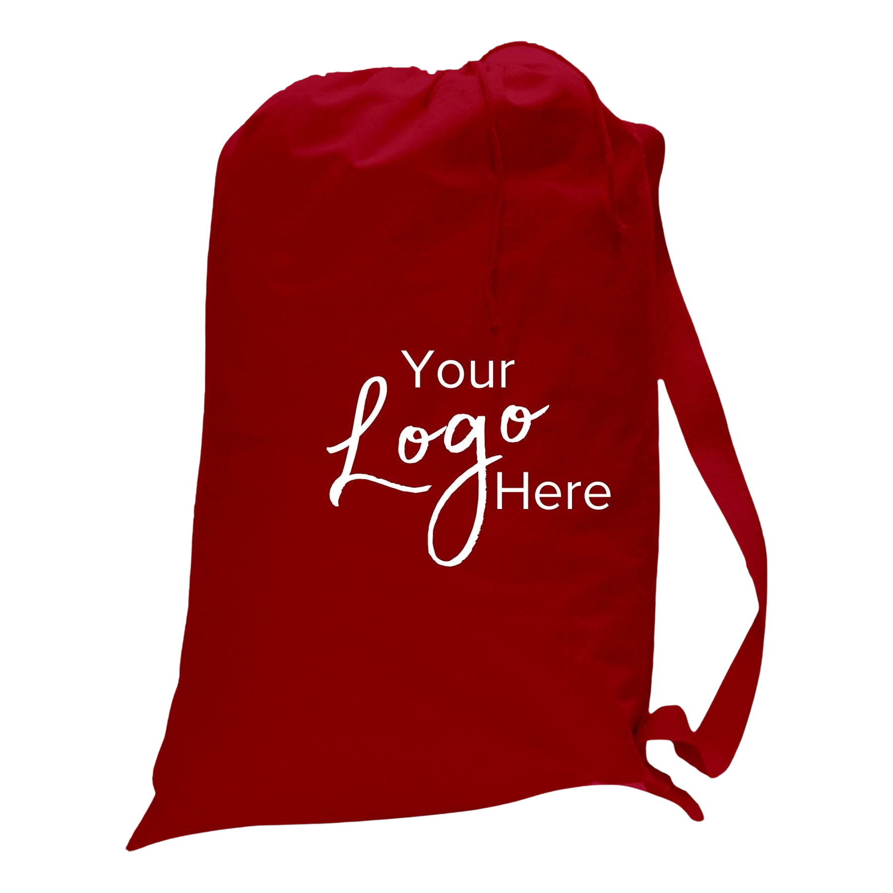 Canvas Drawstring Medium Bag 19" W x 27" H 2