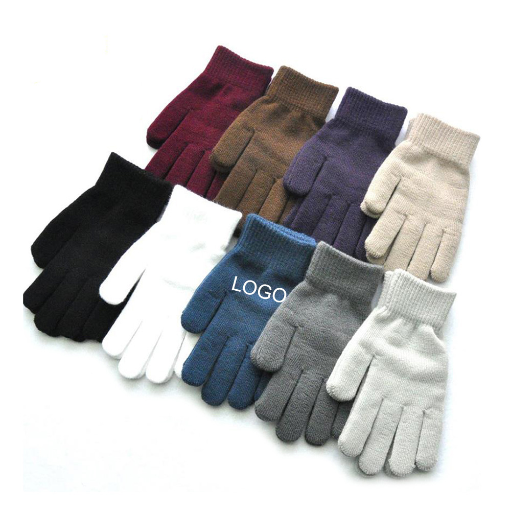 Knitted Wool Gloves 1