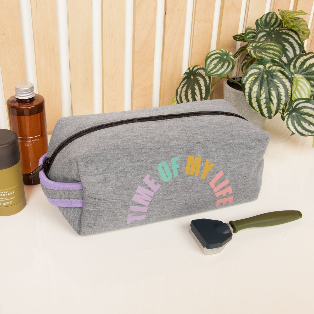 DOPPELGANGER - HEATHERED JERSEY KNIT NEOPRENE