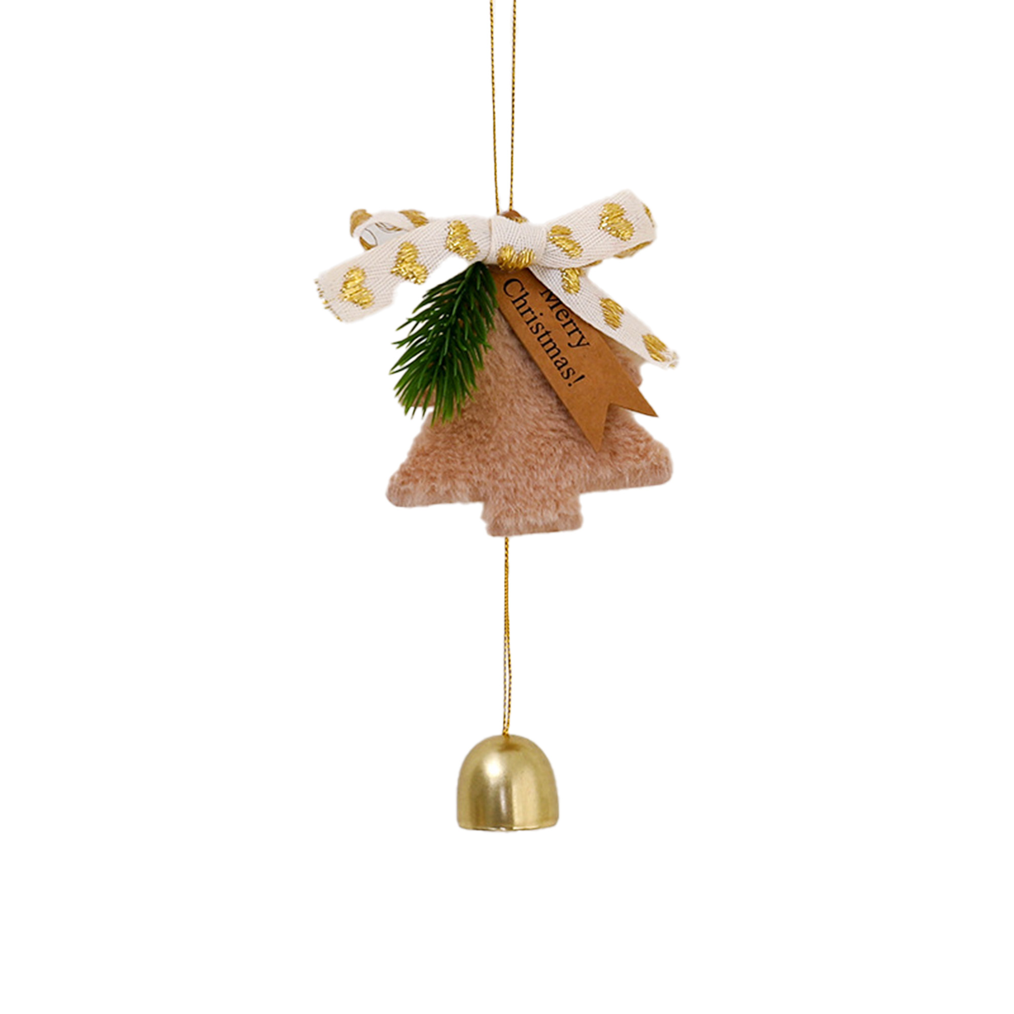 Christmas Tree Bell Ornament 9