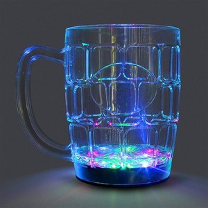 16.6 Oz Glow LED Beer Mug Flashing Cup 5
