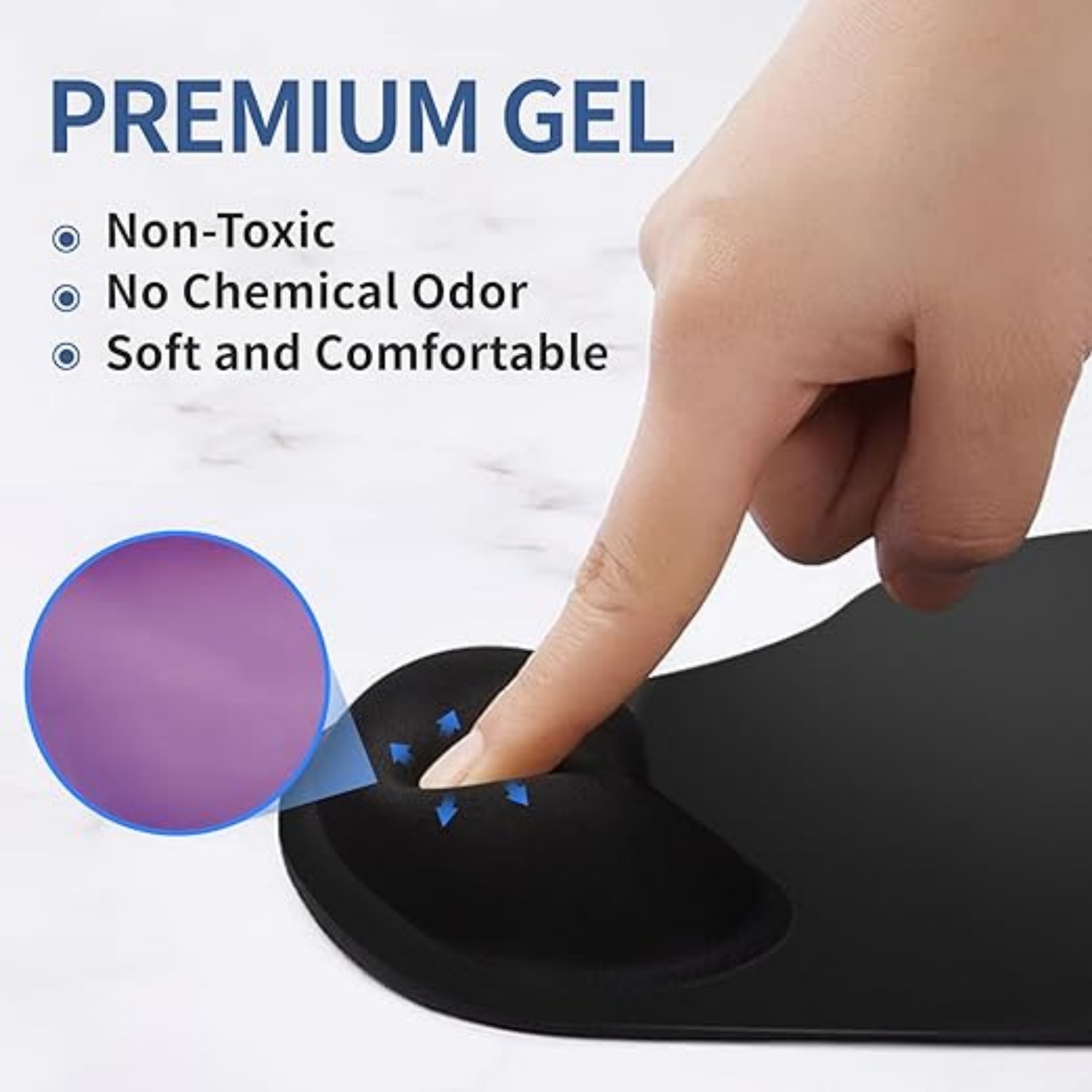 Mouse Pad With Wrist Support 5