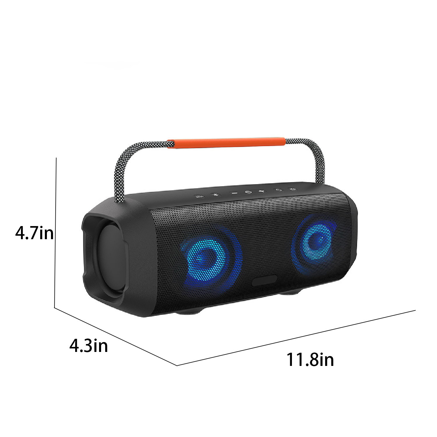 New Big Subwoofer Bluetooth Speaker 3