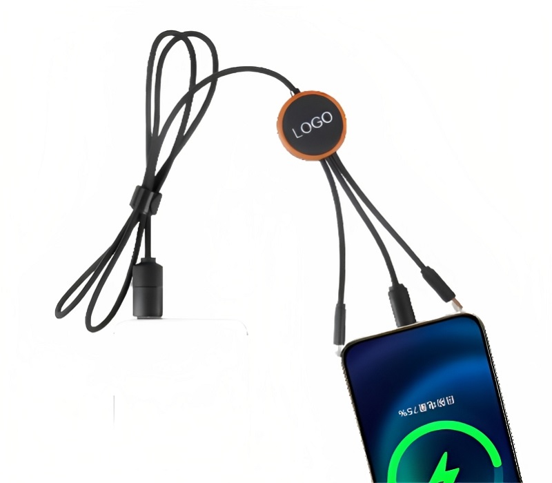 39 inch Eco-friendly LED Multifunction Type-C Charging Cable 5