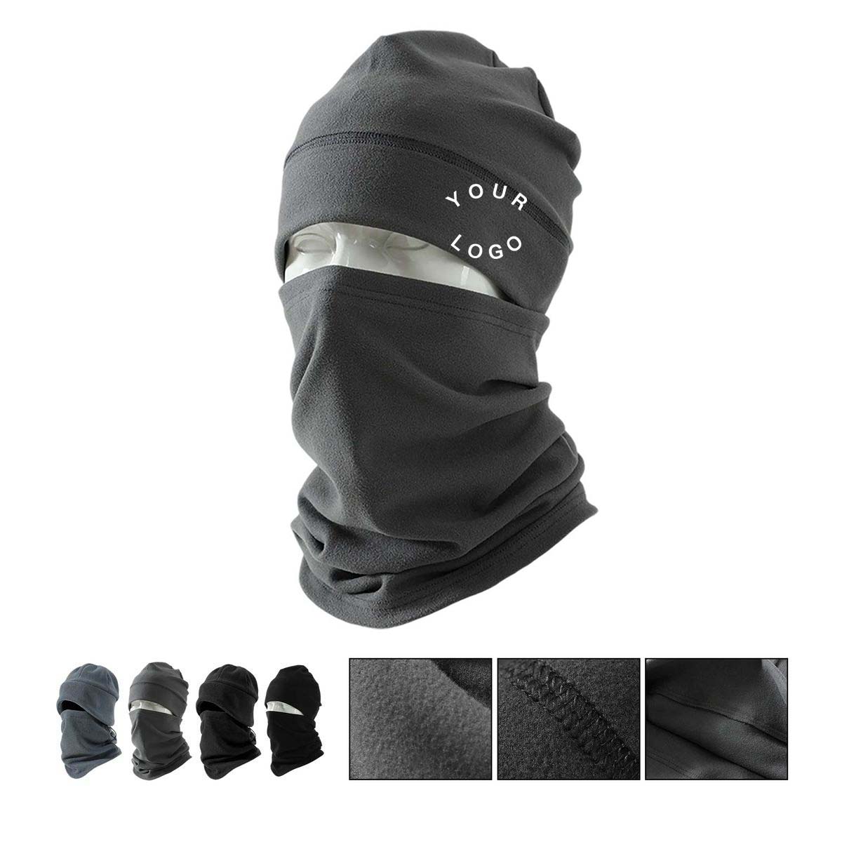 Polyester Winter Hat with Matching Scarf Set 3