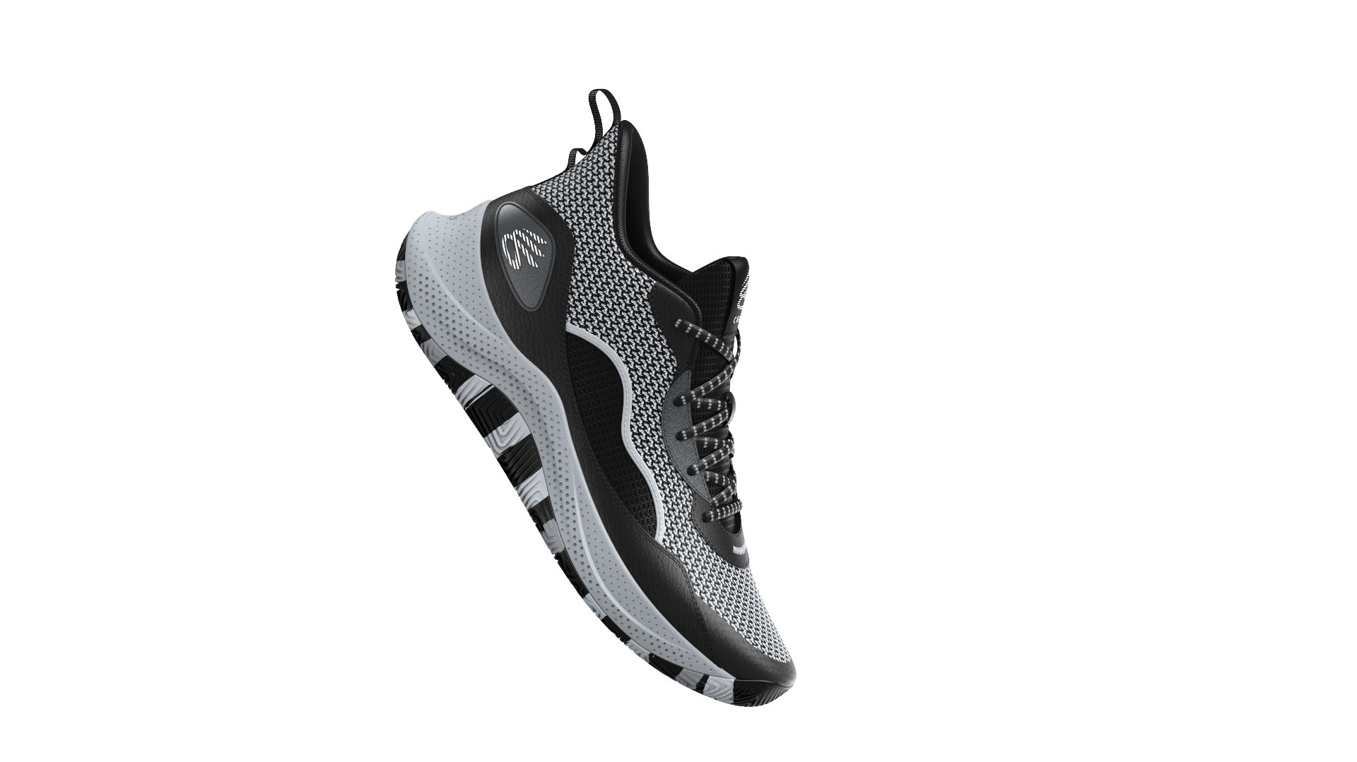 Curry 3Z 24 Grade School Basketball Shoes, custom youth shirt with logo imprint 4