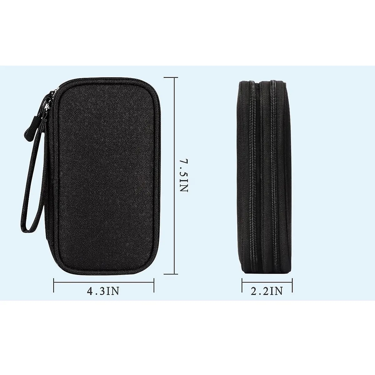 Travel Cable Organizer Bag for Cable,Cord,Charger,Earphone 4
