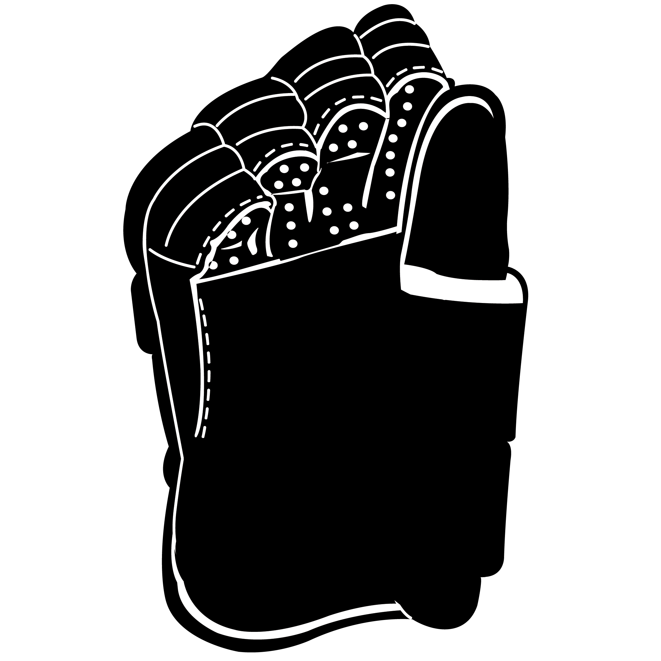 Foam Hockey Glove Hand 19