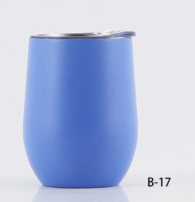 12 OZ U shape Stemless Thermos cup 20