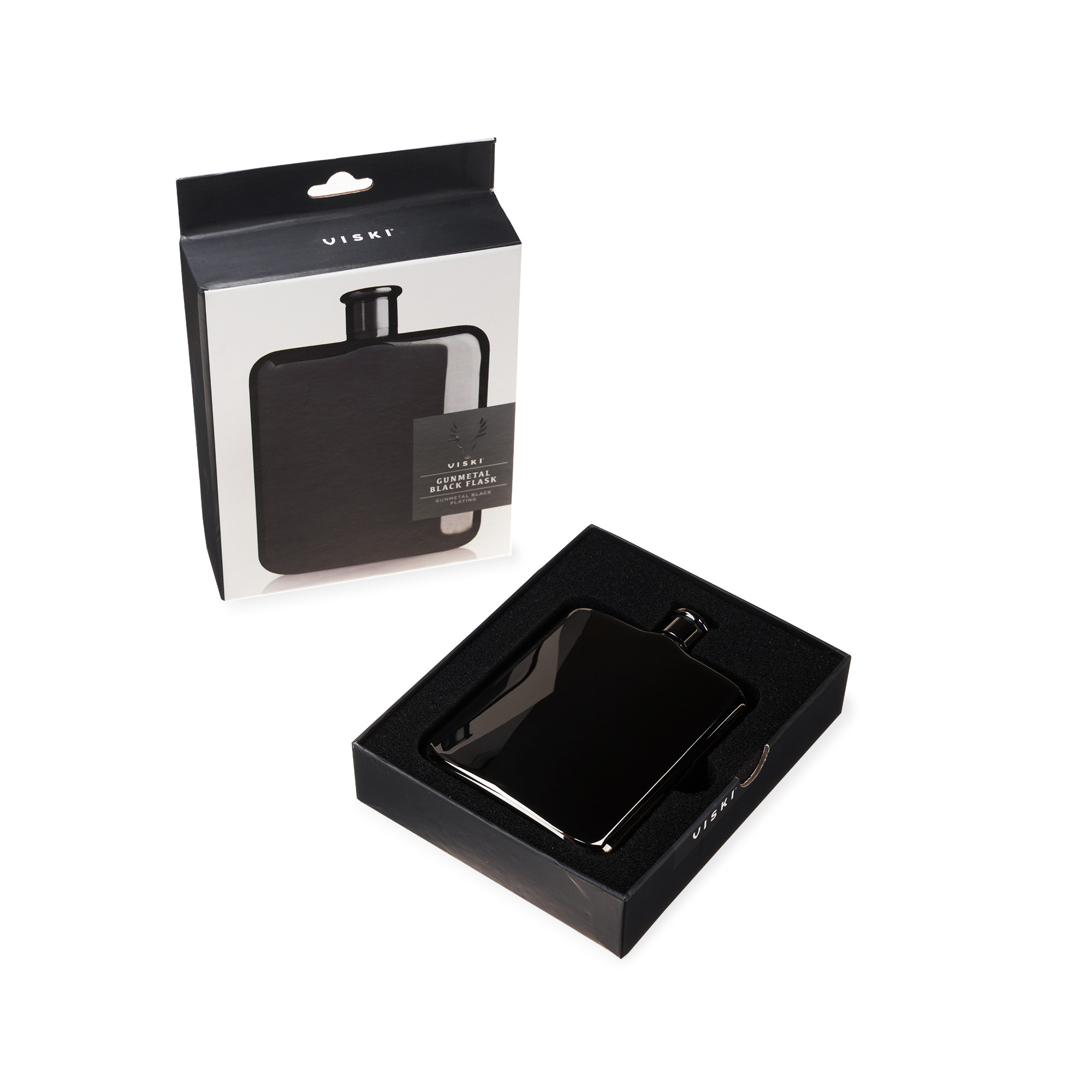Viski® Polished Flask 13