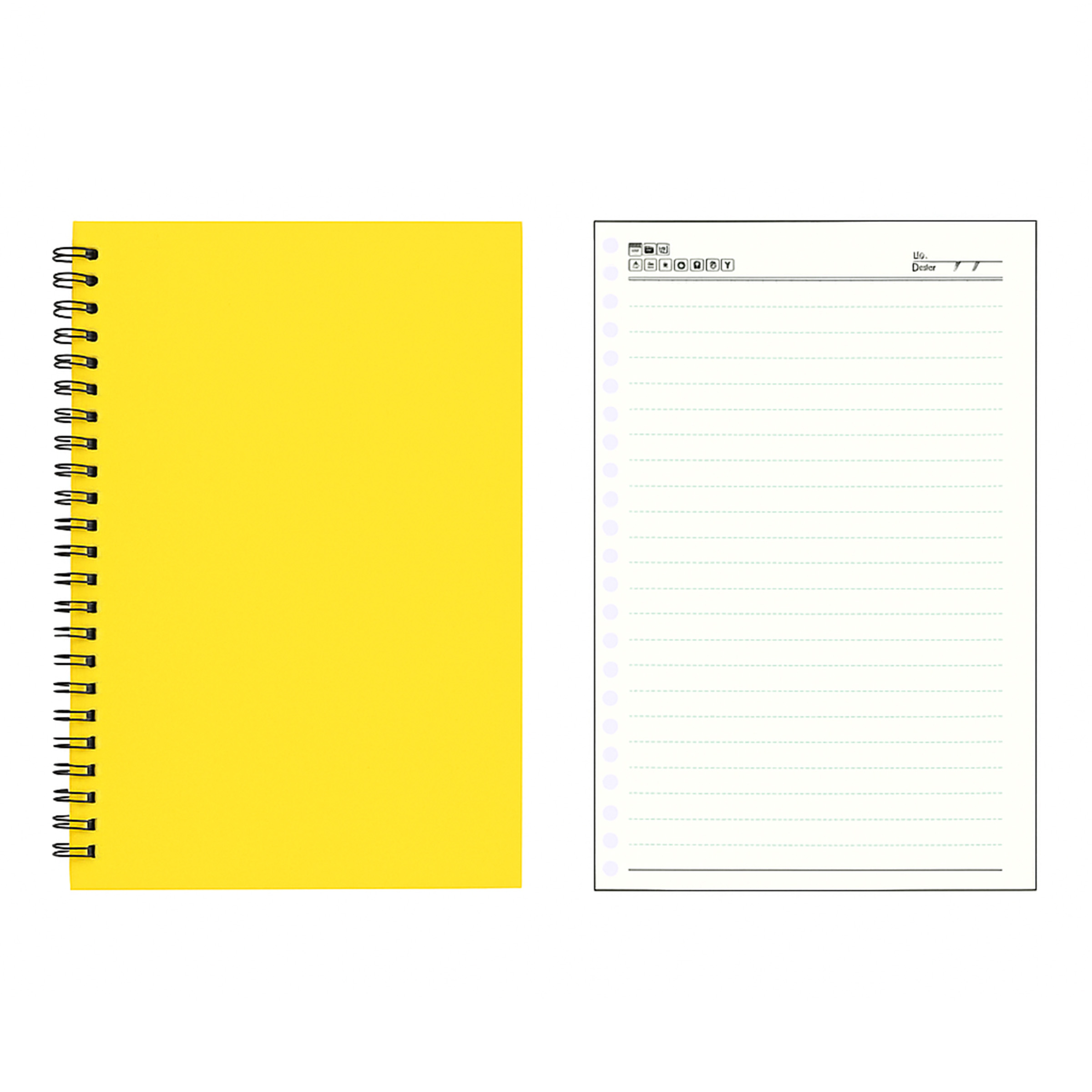 Spiral Notebook With Lined Pages 4