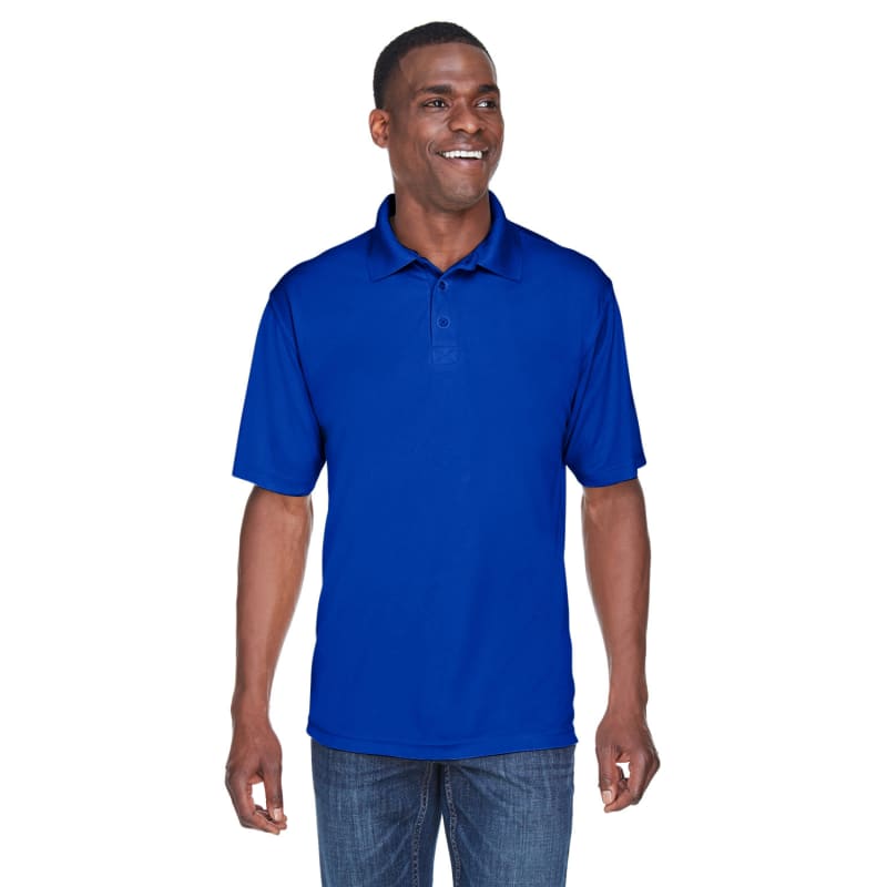 UltraClub Men's Cool & Dry Sport Performance Interlock Polo 23