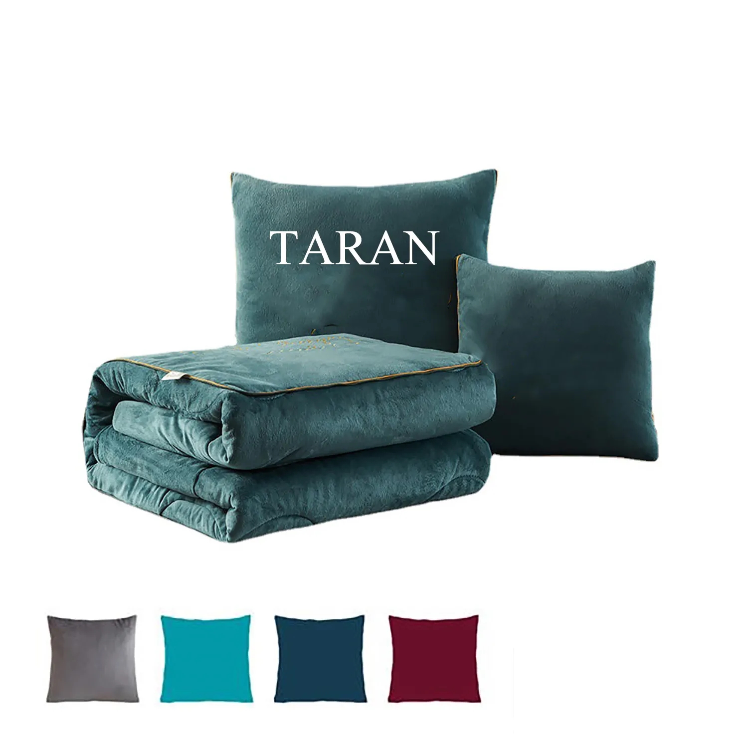 Custom 2 In1 Throw Blanket Pillow Sets For Couch Sofa 1