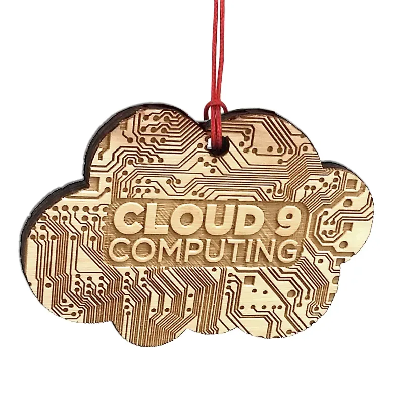 1/4" Etched Birch Ornaments 3