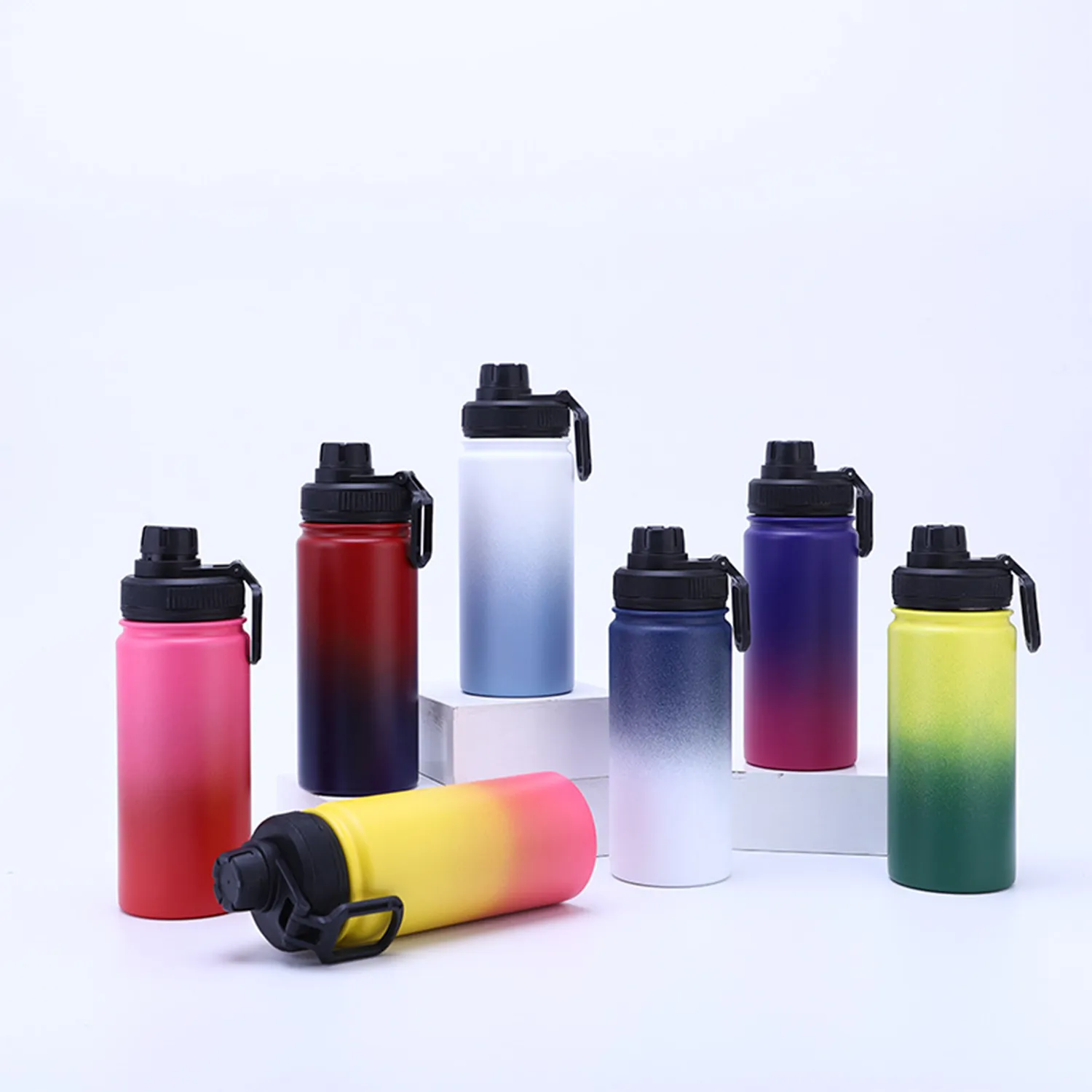 Vacuum Insulated Stainless-Steel Sports 16 OZ Water Bottle 1