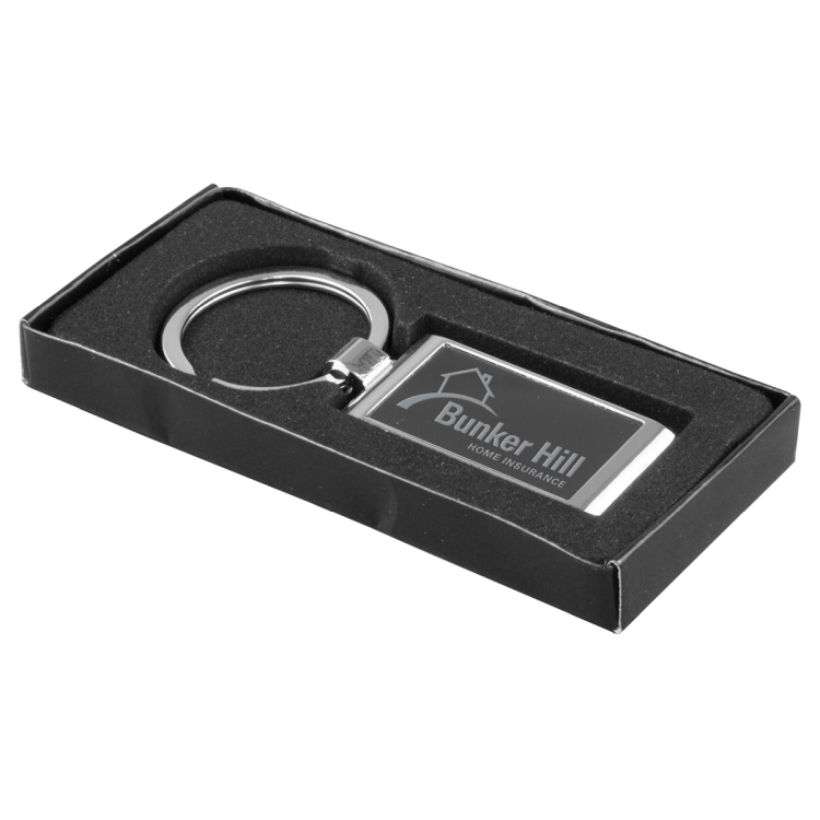 "Isabella" Laser Engraved Metal Key Holder 6