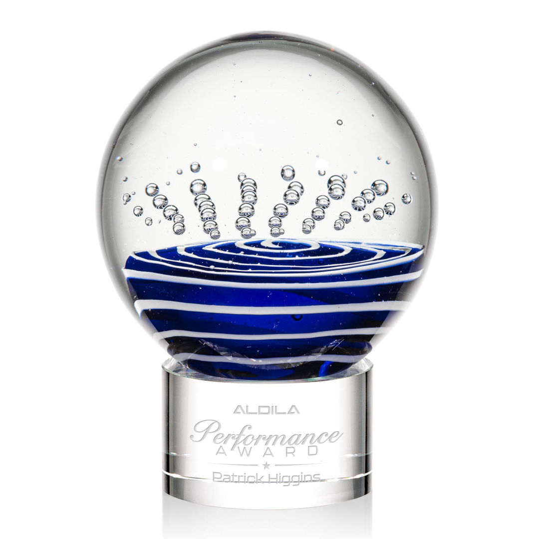 Tranquility Award on Marvel Base - Clear 7