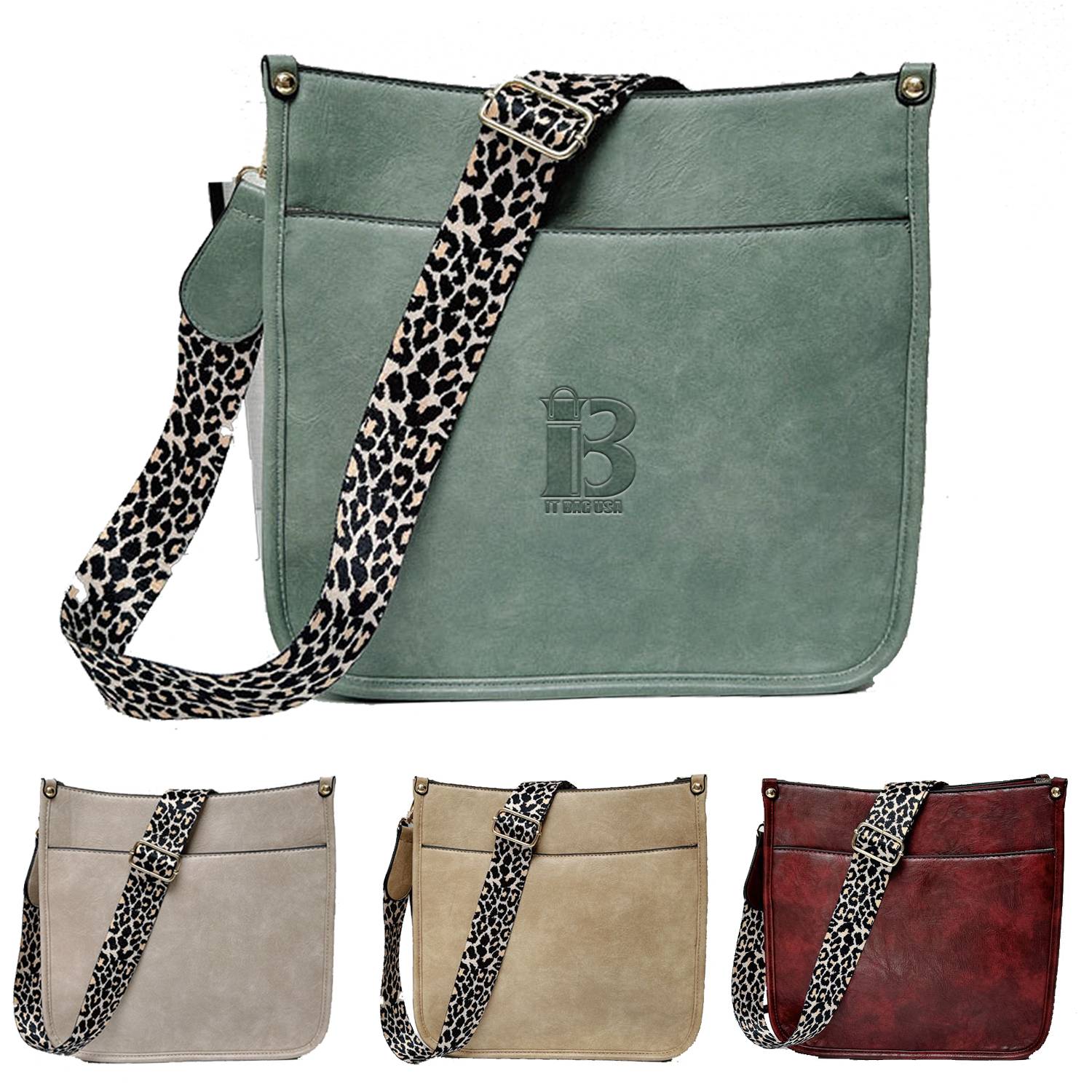 PU Leather Crossbody Bags for Women Handbags 1