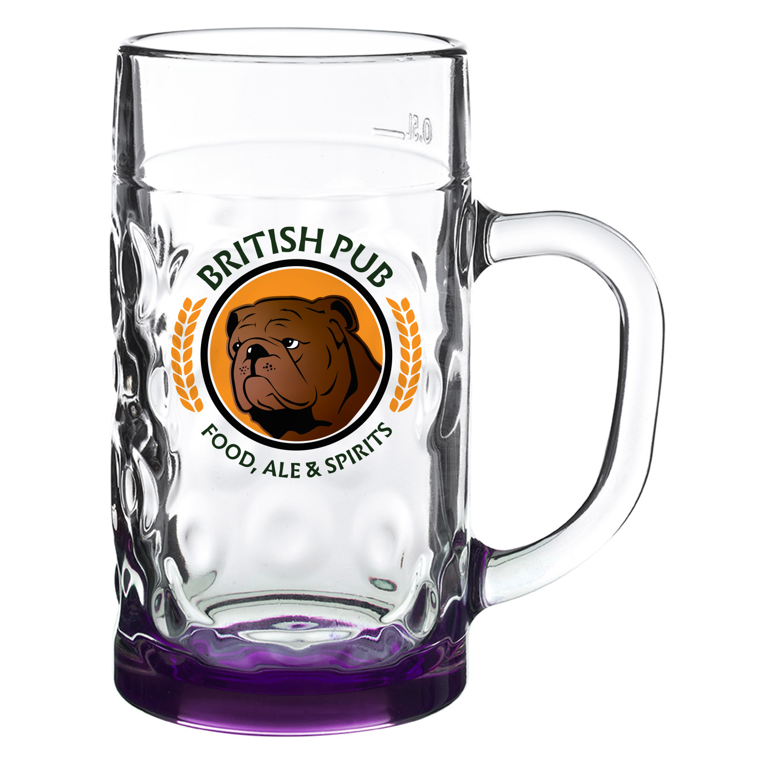 0.5 liter Libbey Munich Beer Stein (Full Color Imprint) 4