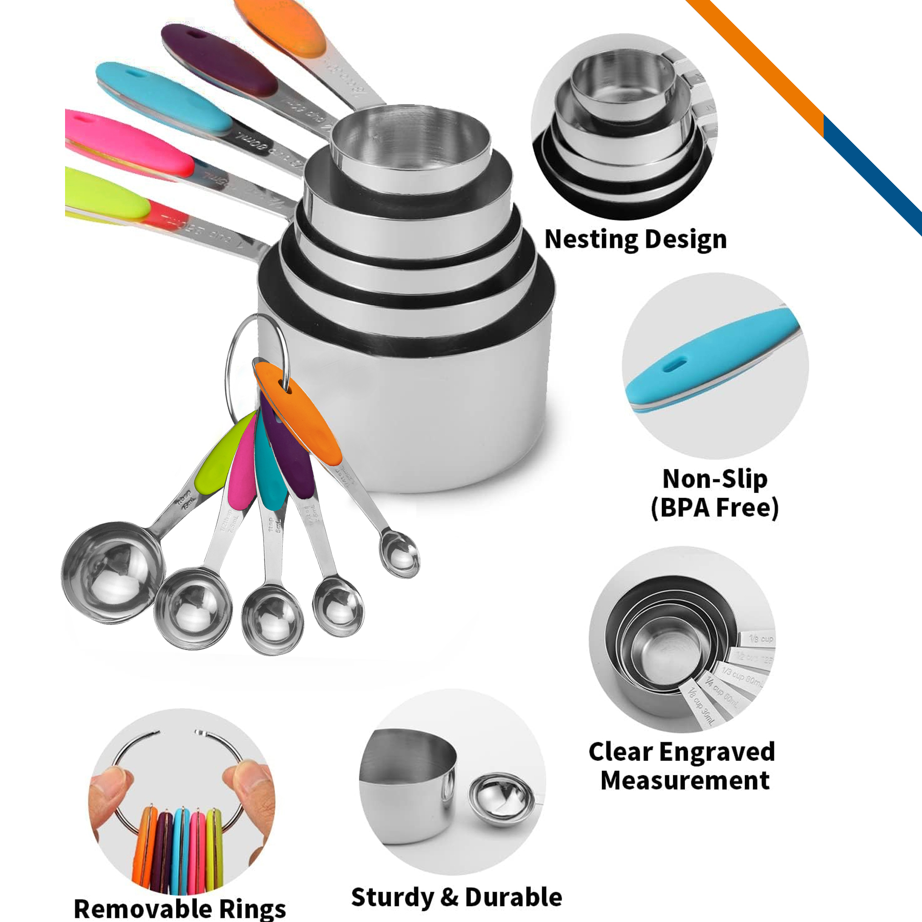 Frouy Kitchen Measuring Set 2