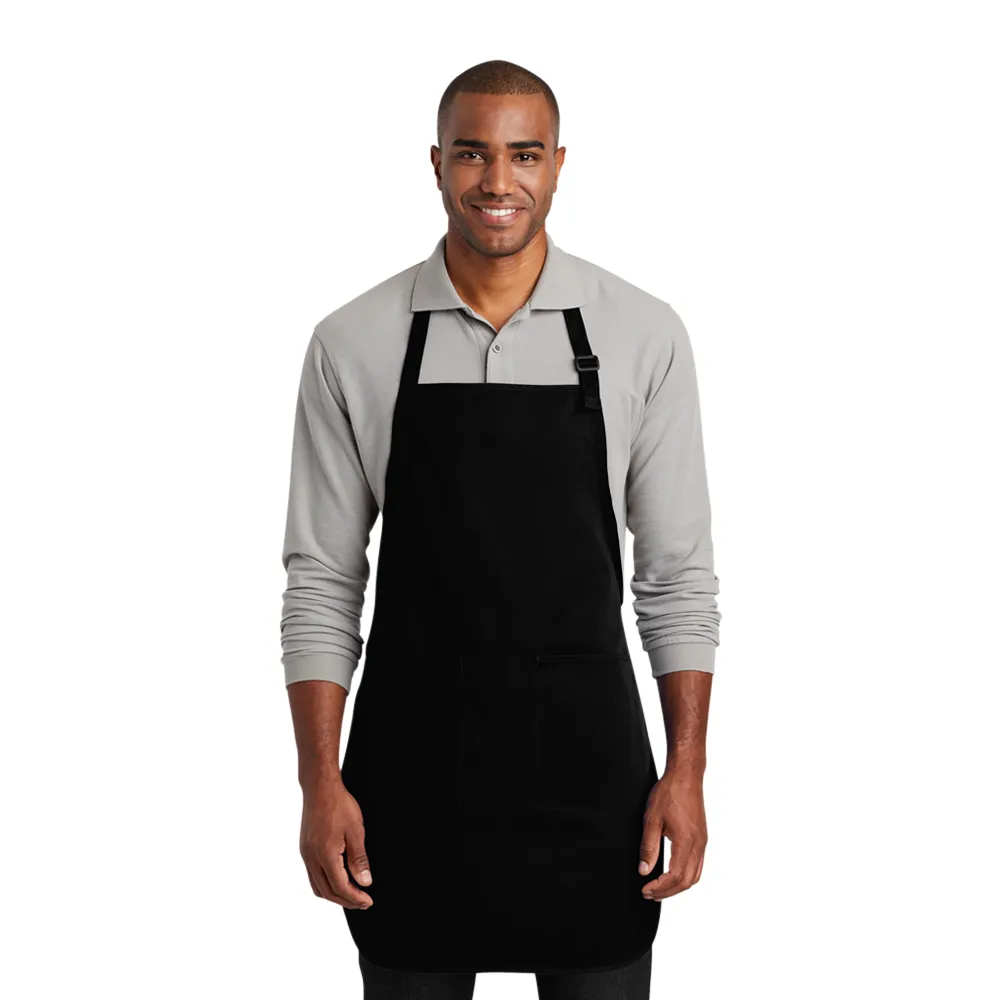 Port Authority Full-Length Two-Pocket Bib Apron 2