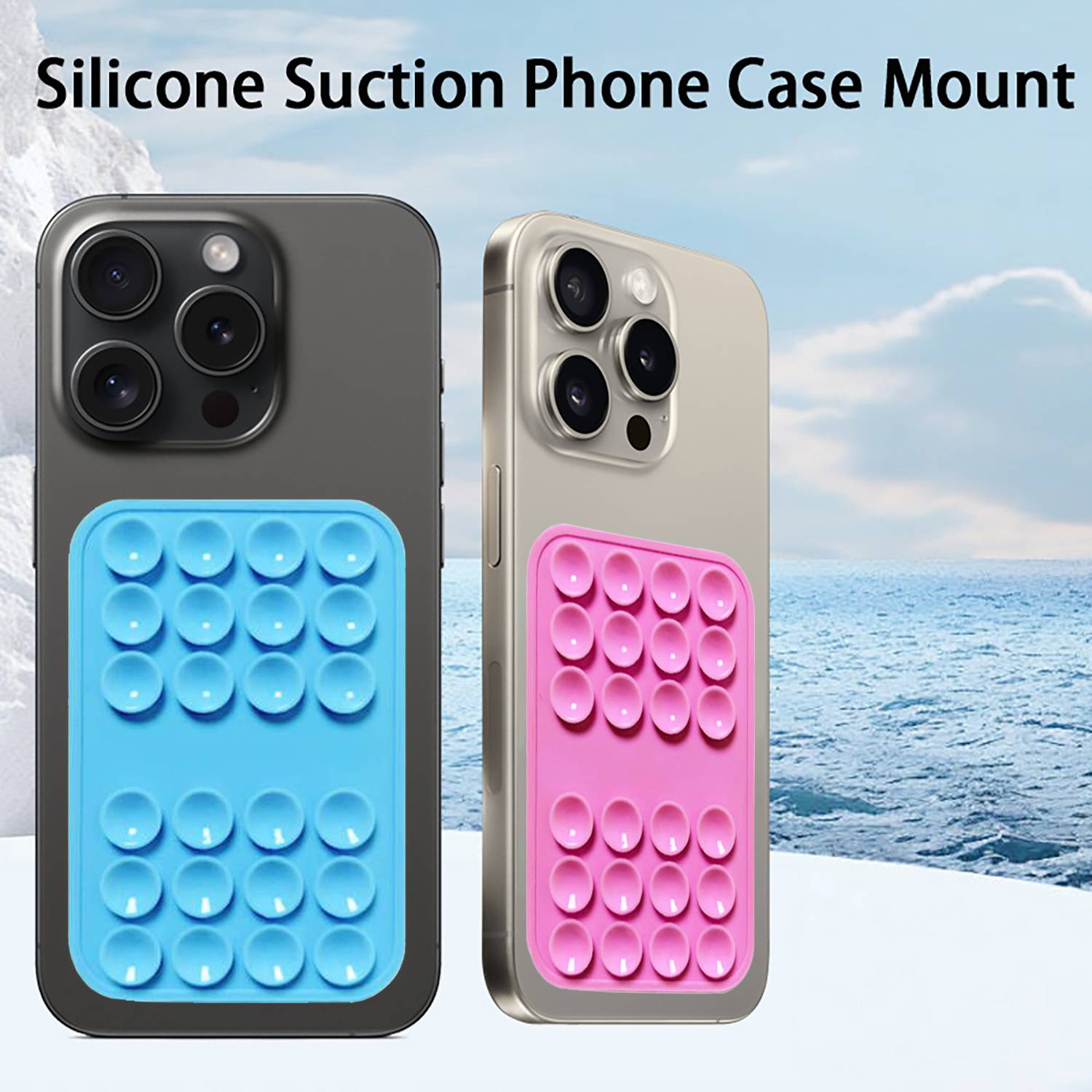 Silicone suction cup mobile phone holder 8