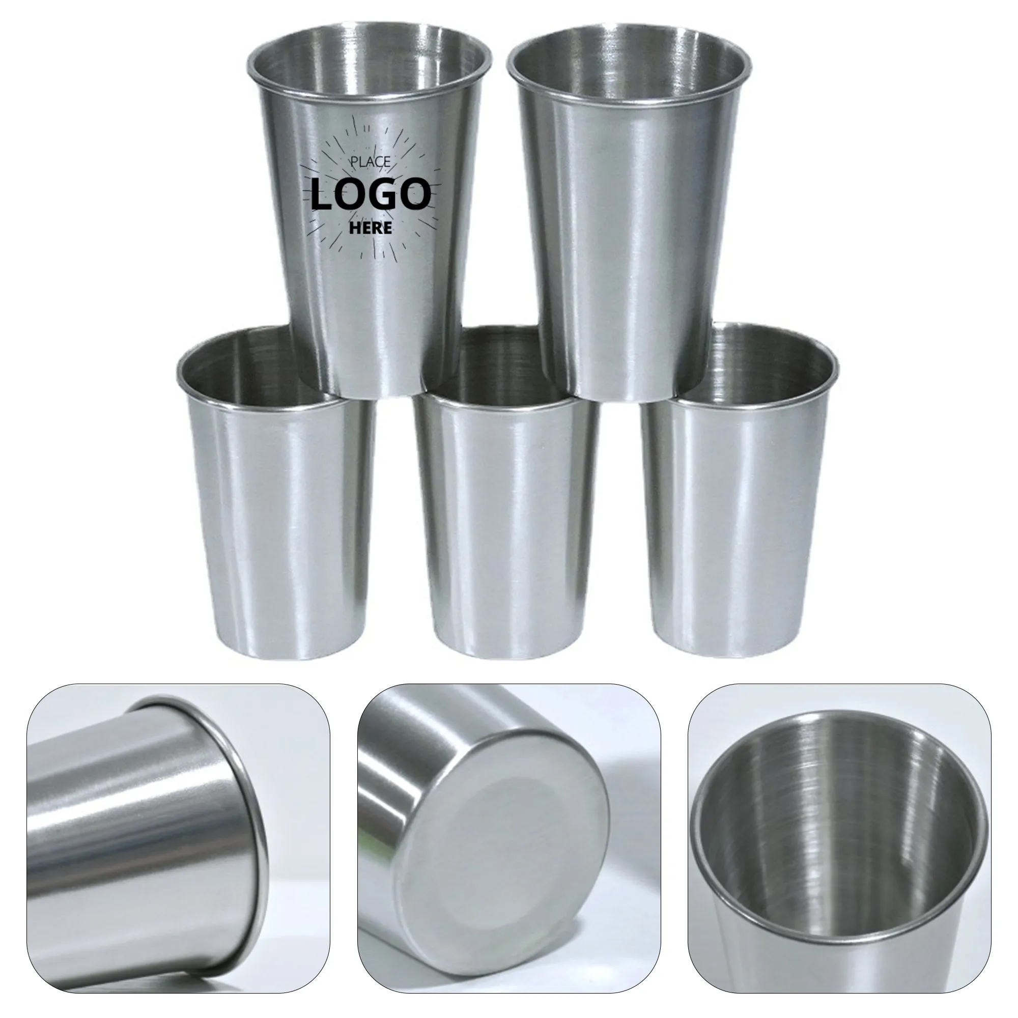 12oz Stainless Steel Beer Cup 3