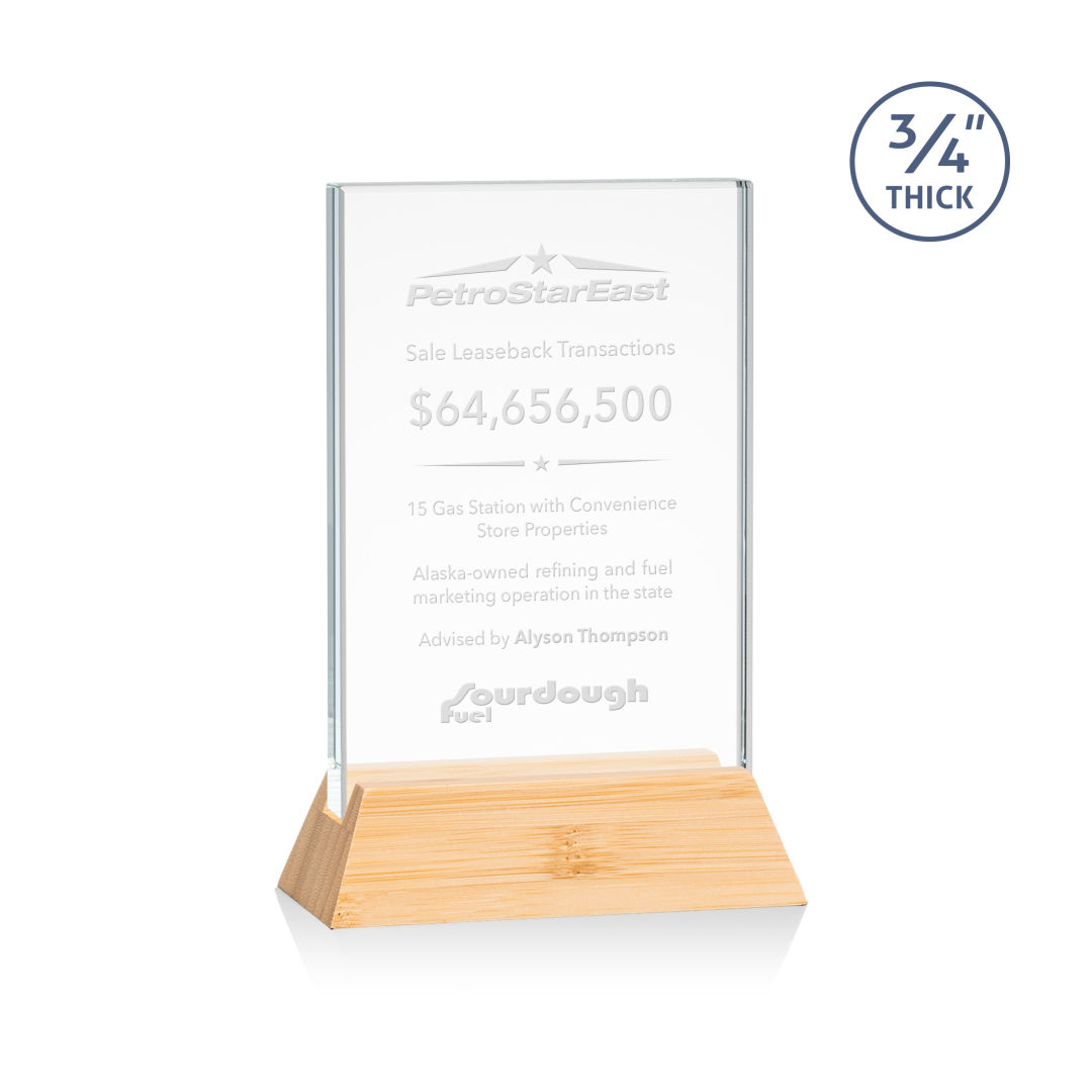 Walkerton Award - Starfire/Bamboo (Vert) 1