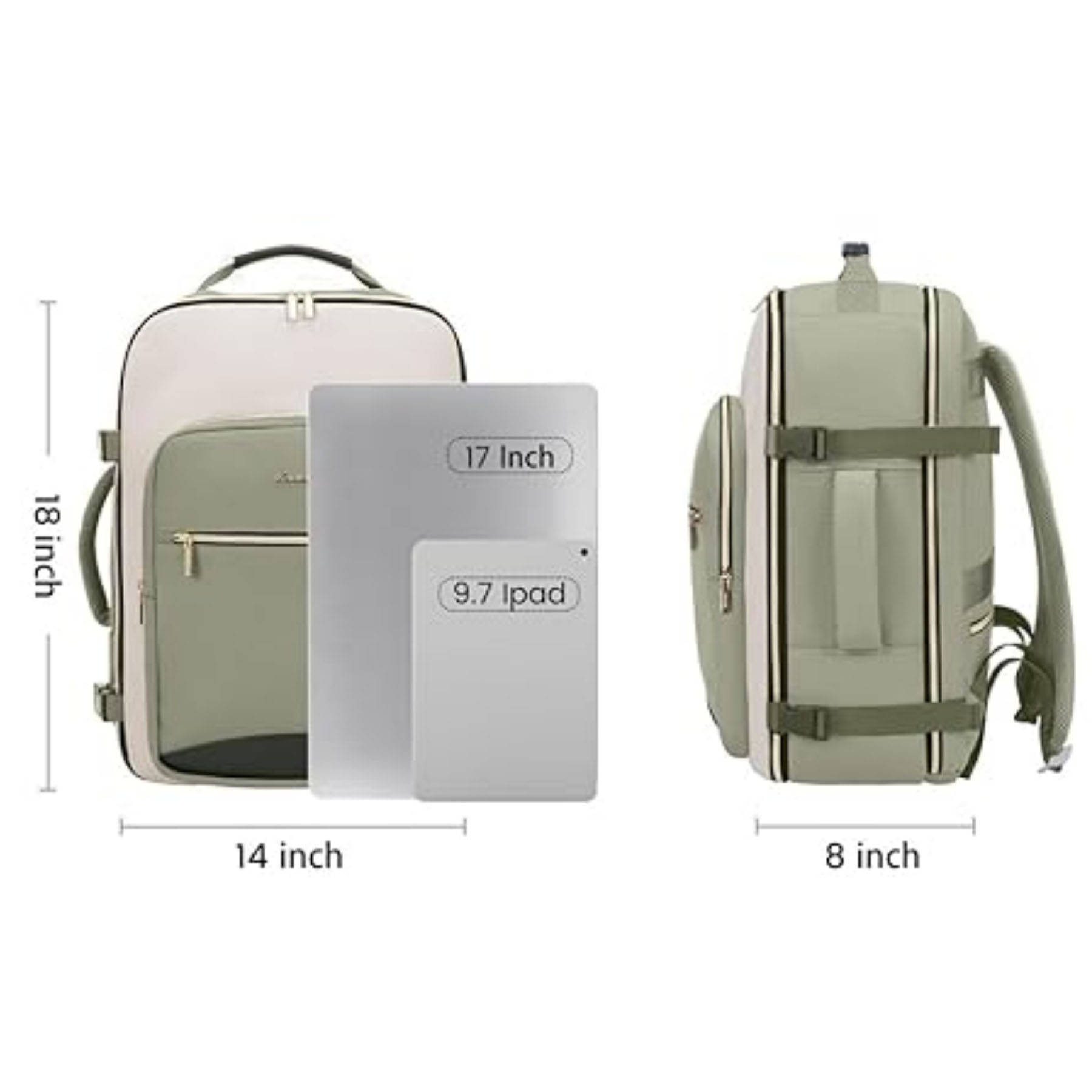 40L Packing Cubes Backpack 19