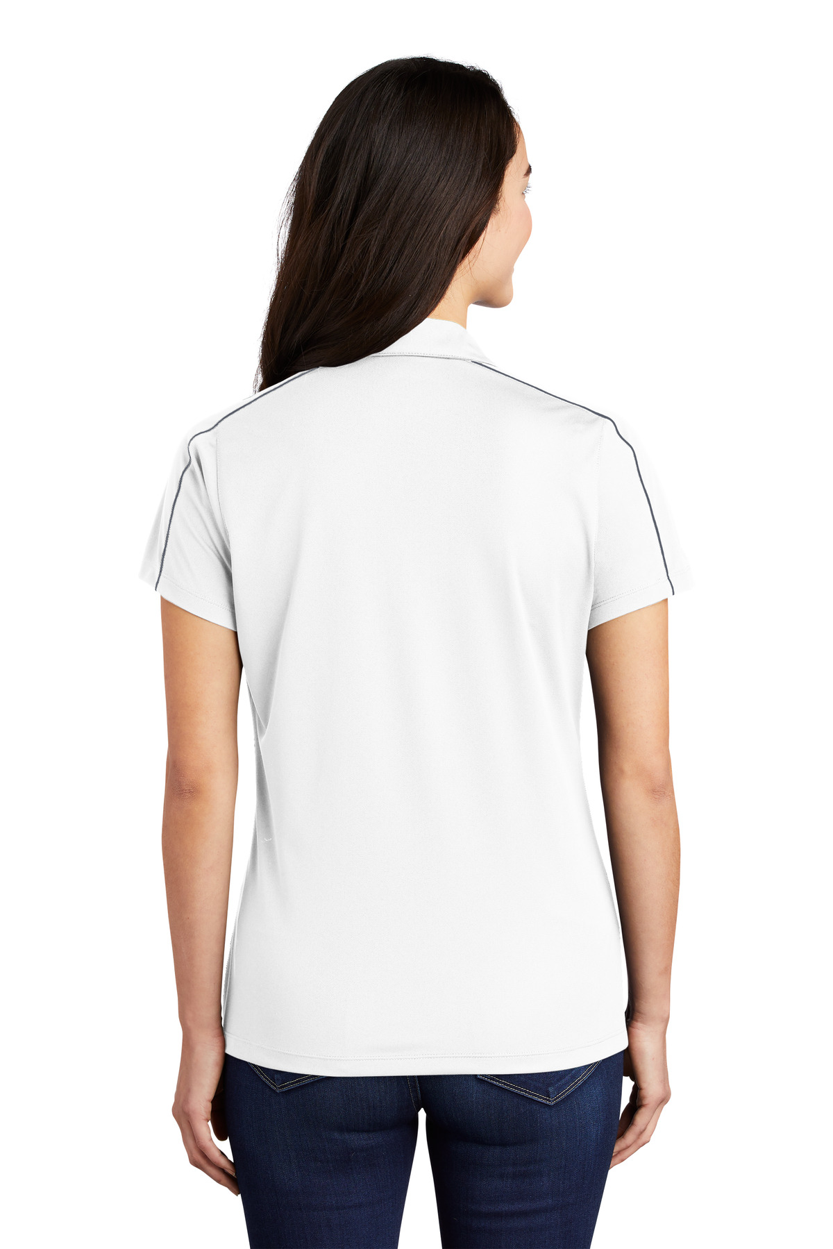 Sport-Tek Women's Micropique Sport-Wick Piped Polo. LST653 21
