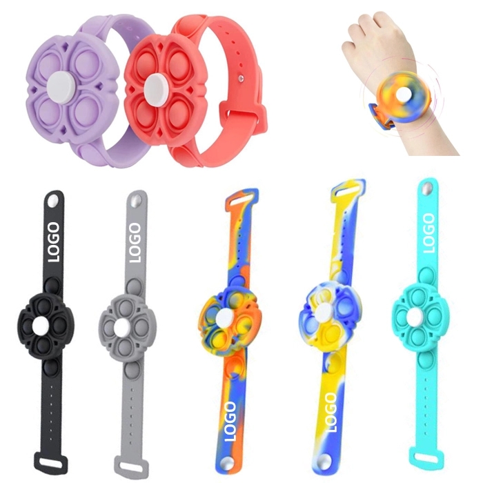Pop Bubble Stress Relief Bracelet Spinner Toy 4